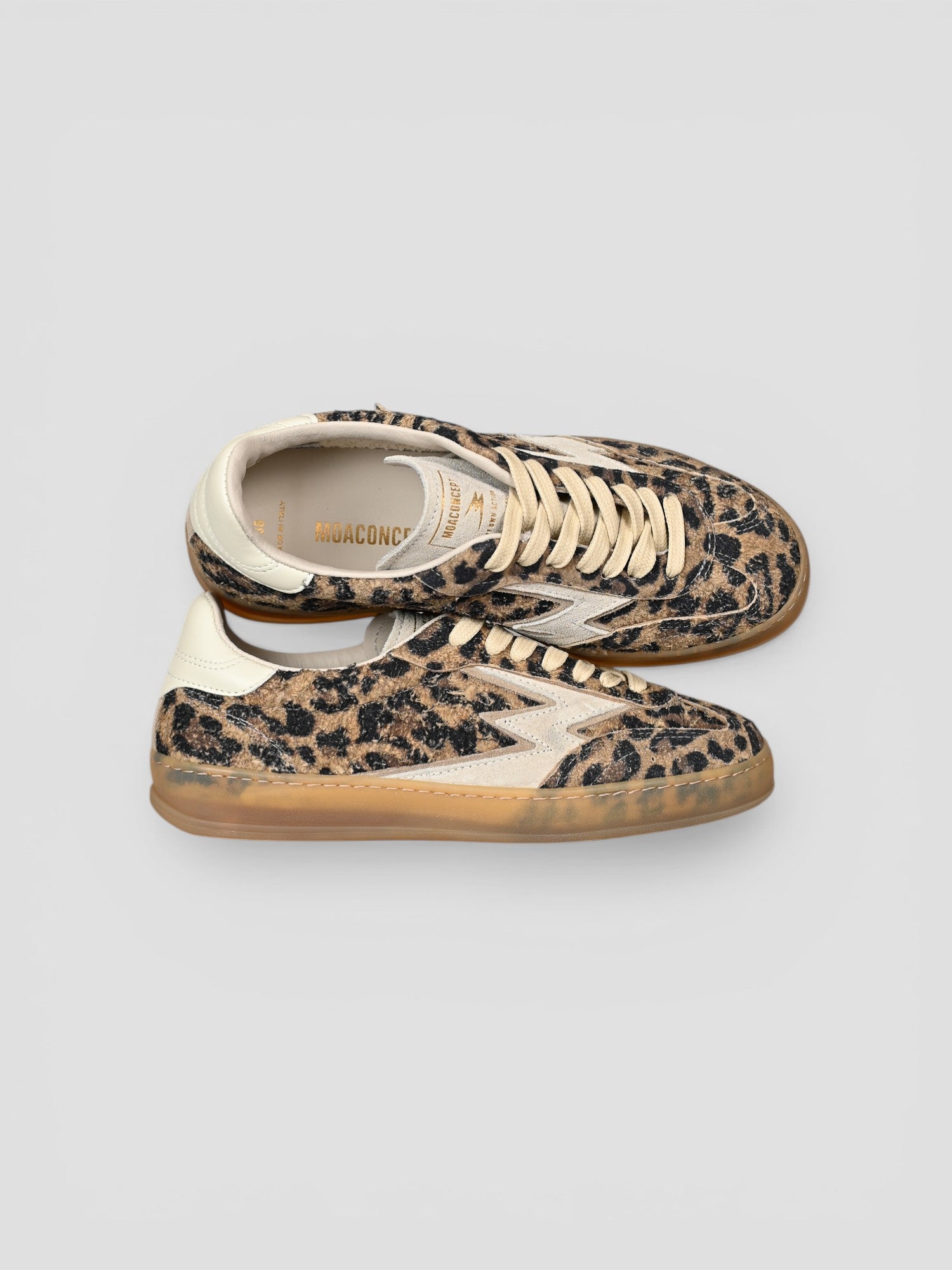 Sneakers CLUB DELUXE sand leopard CL071 LEOPARD MOACONCEPT