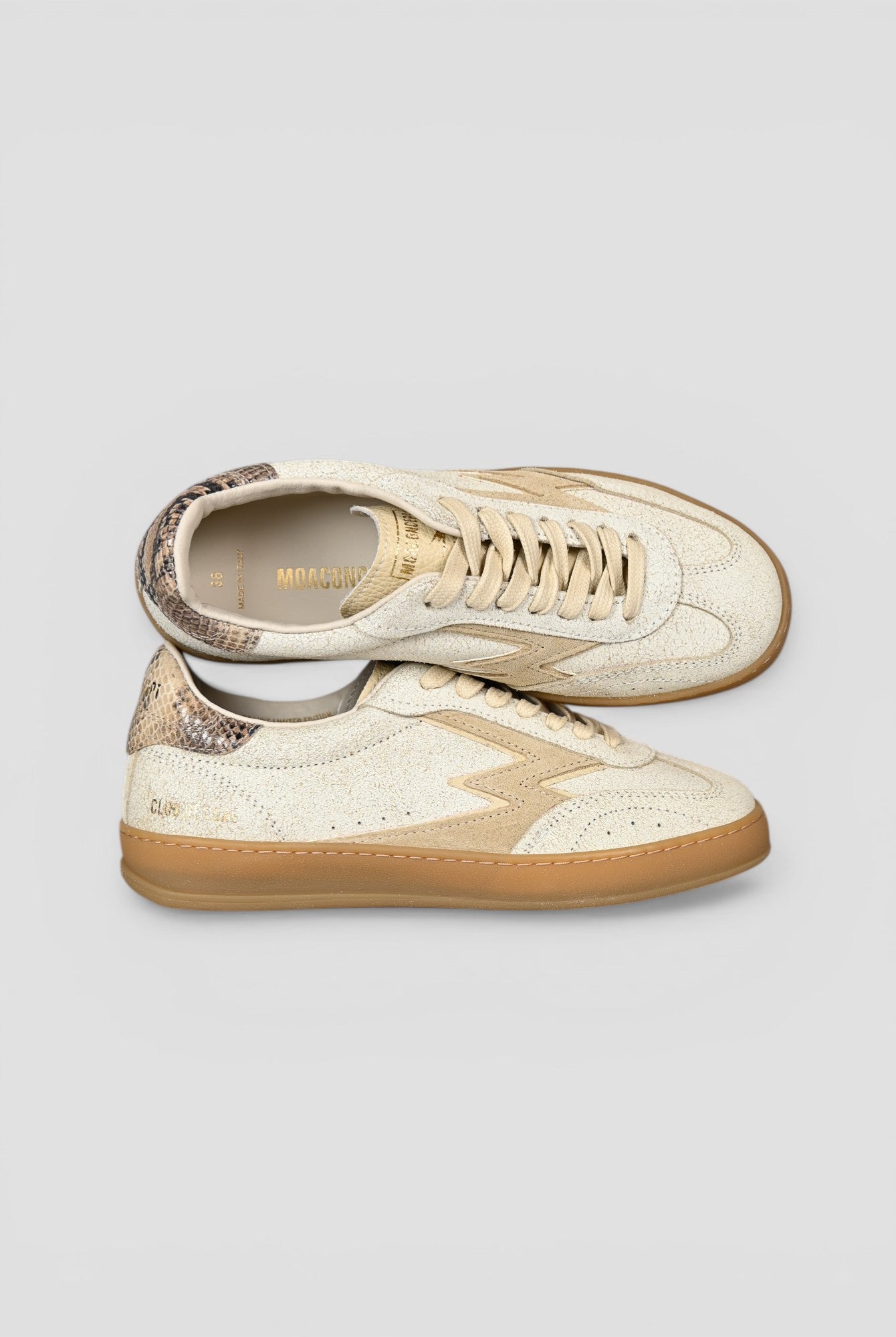 Sneakers off white CLUBE DELUXE snake CL289 SNAKE PRINT MOACONCEPT
