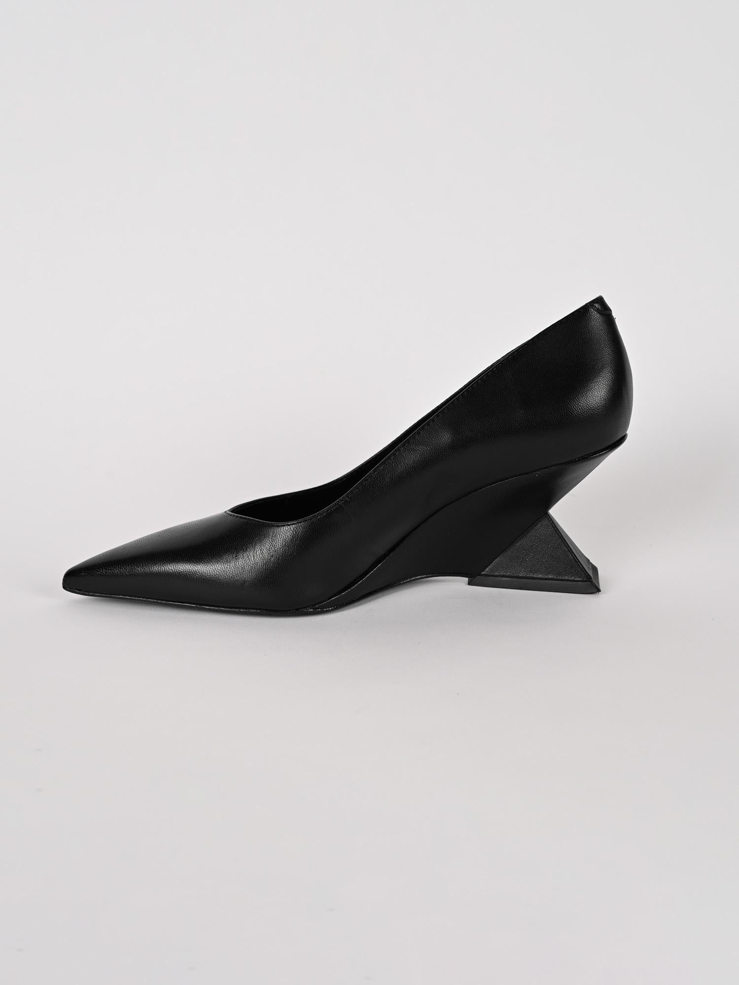 Décolleté donna nero tacco sculpture S222010001 BLACK SCHUTZ