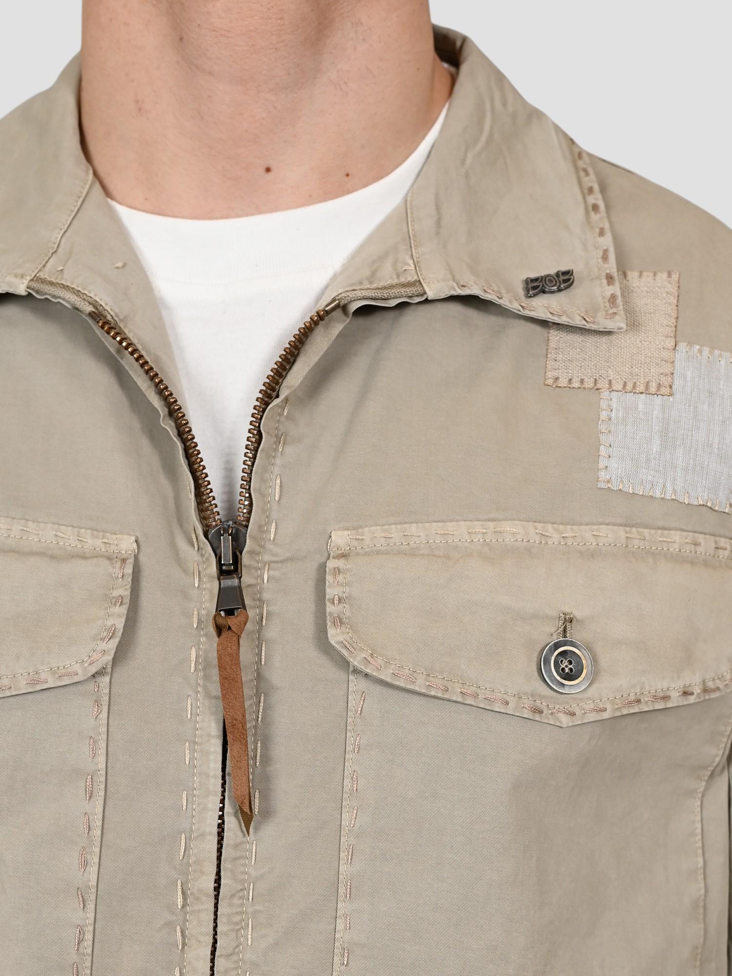 Giacca gabardina STONE 523 noce STONE523 NOCE BOB