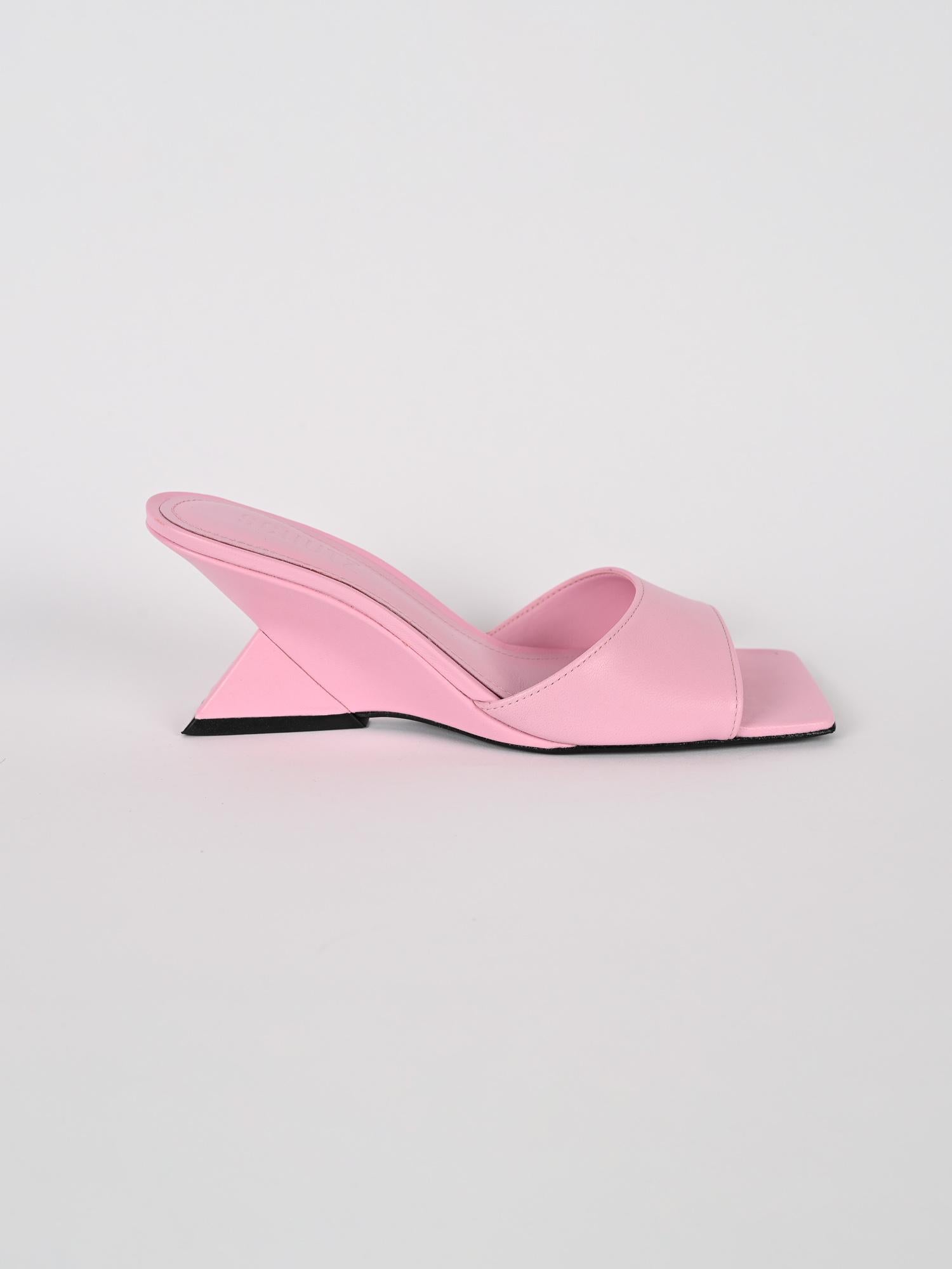 Mules donna pink tacco sculpture S220010002 PINK SCHUTZ
