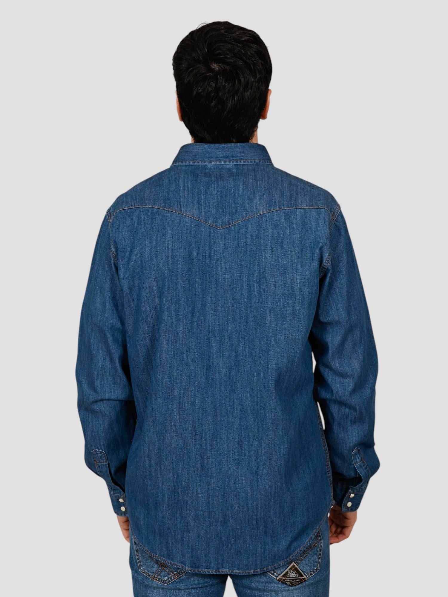 Shirt cobalt stone MARTIN MAN denim MARTIN MAN COBALT STONE ROY ROGER'S