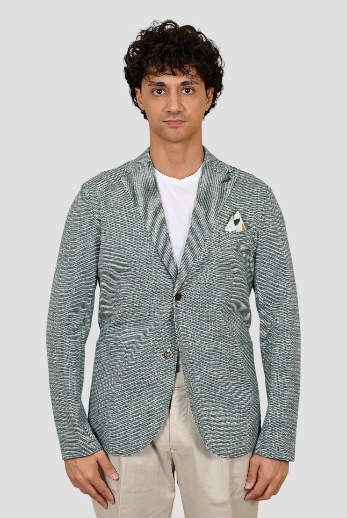 Giacca monopetto EASYX585 GOCCIA lavorazione maglia EASYX585 GOCCIA BOB