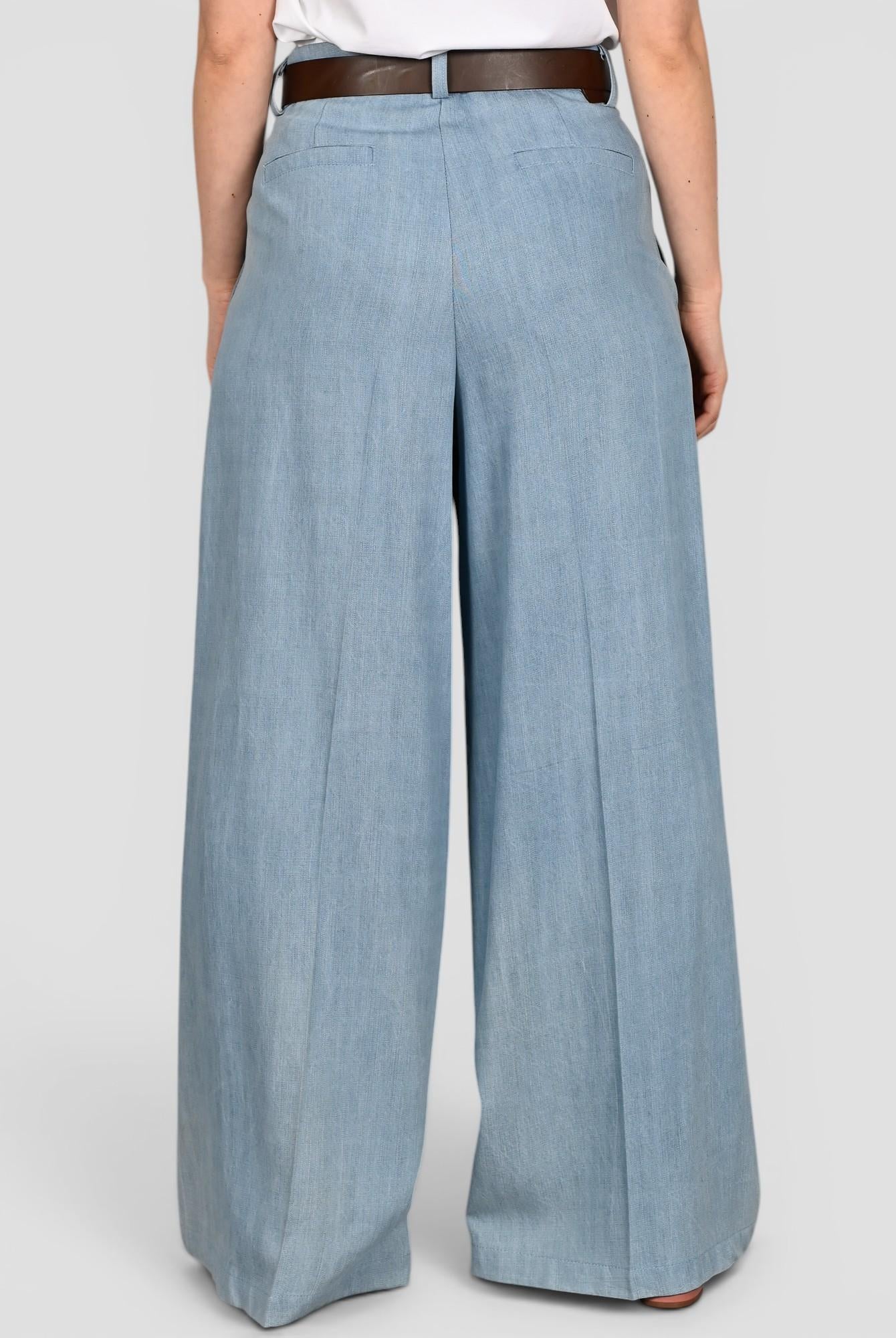 Pantalone denim S25P564 chambray chiaro S25P564 CHIARO TENSIONE IN