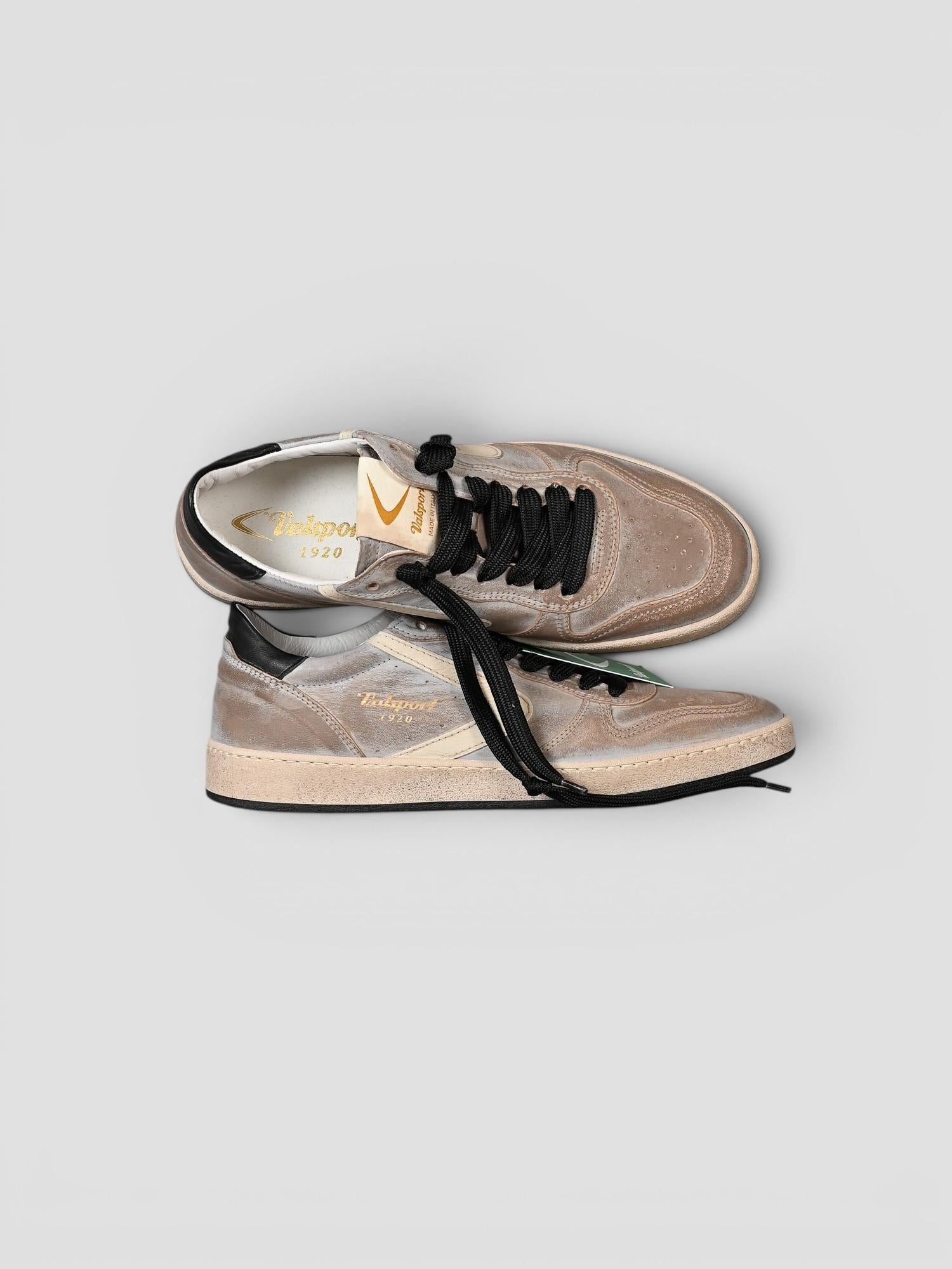 Sneakers pelle DAVIS SHADOW taupe DAVIS SHADOW TAUPE VALSPORT
