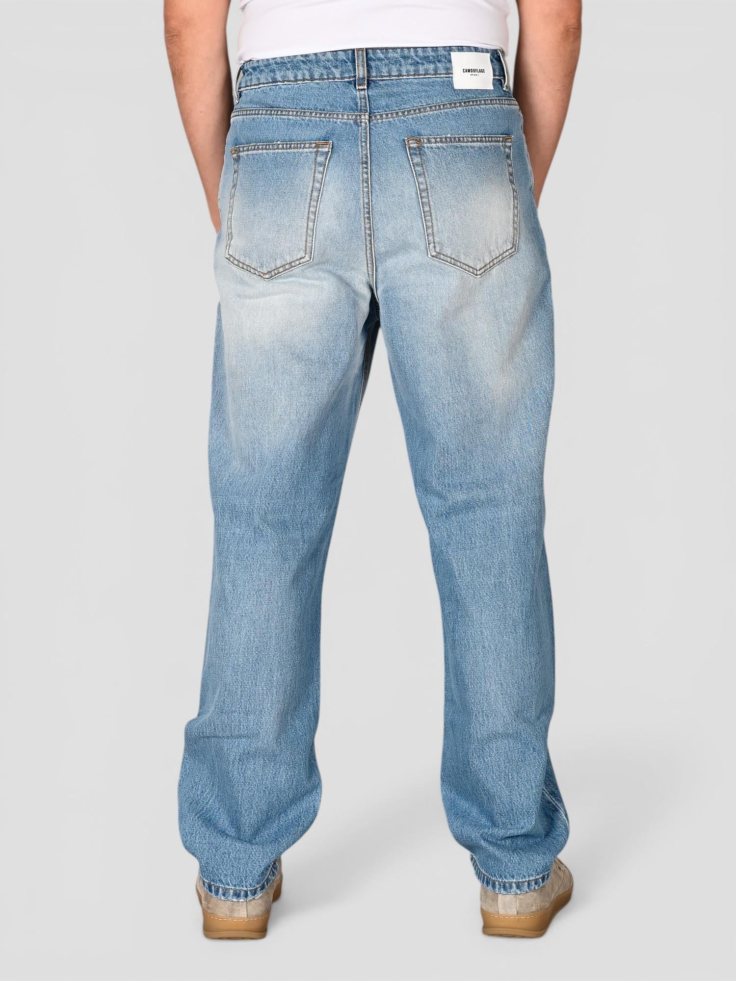 Denim chiaro BRIAN C095 vintage cotton BRIAN C095 CAMOUFLAGE AR AND J.