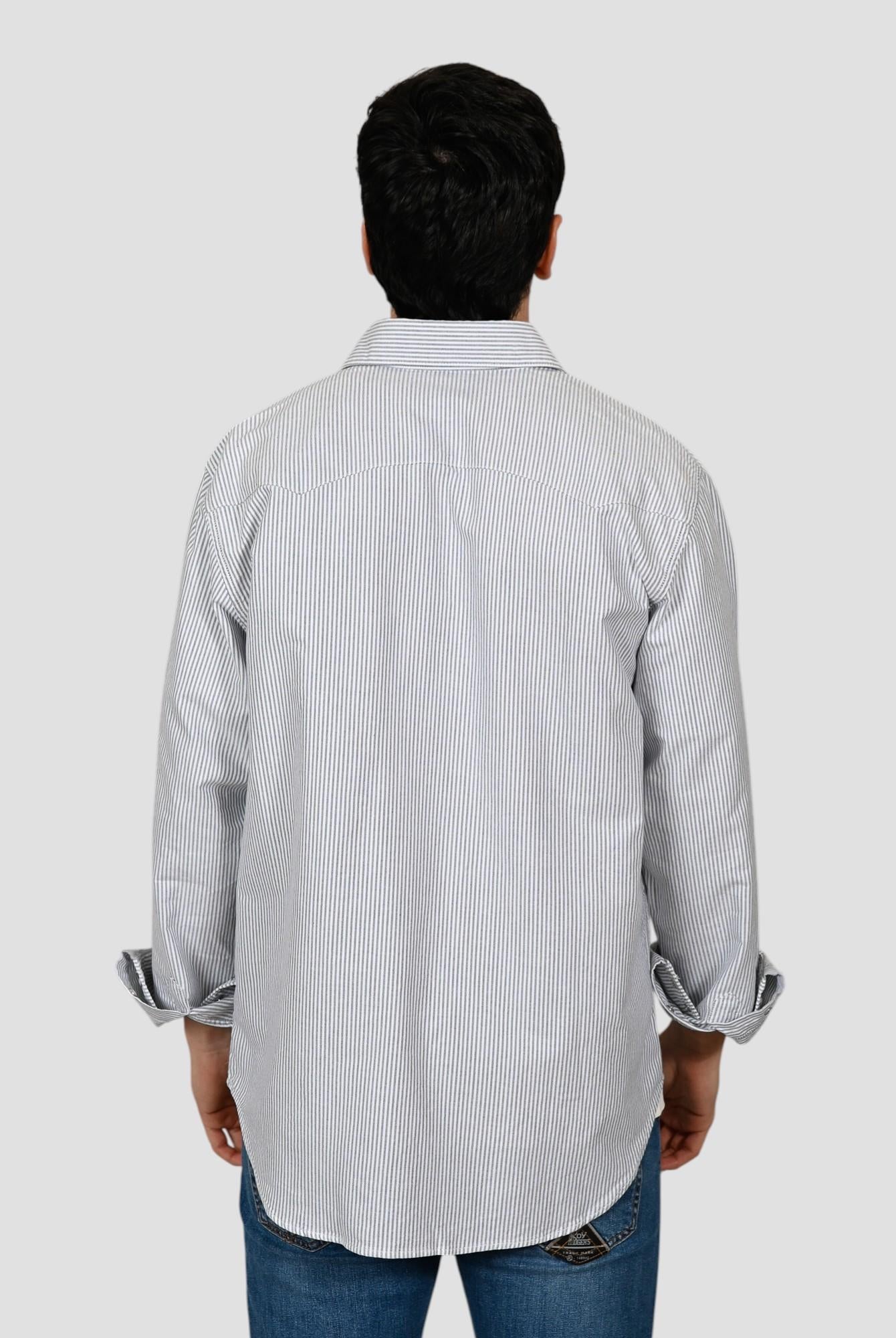 Camicia striped WESTERN OXFORD flagstaff WESTERN OXFORD STRIPED MILITARY CHESAPEAKE'S