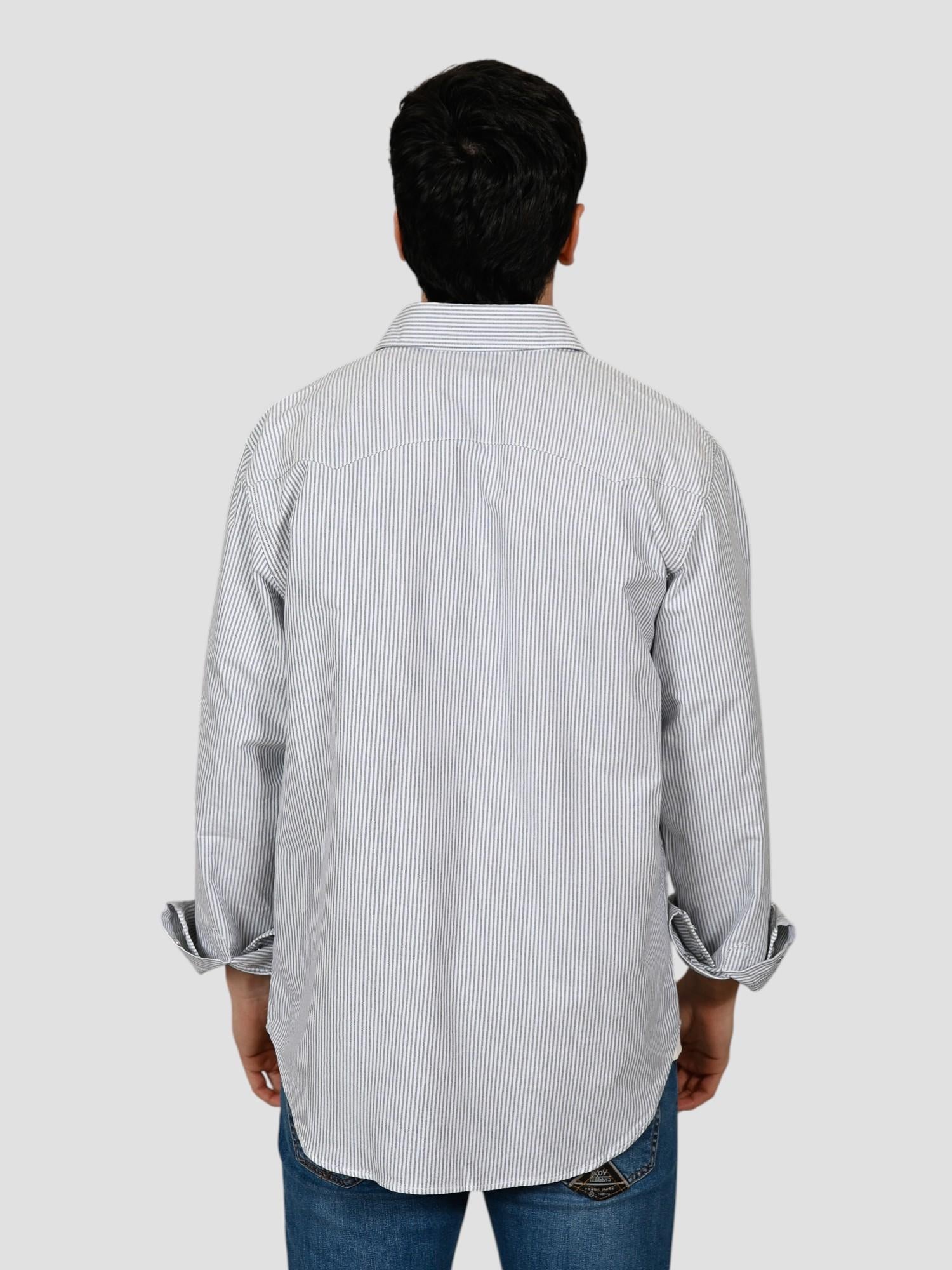 Camicia striped WESTERN OXFORD flagstaff WESTERN OXFORD STRIPED MILITARY CHESAPEAKE'S