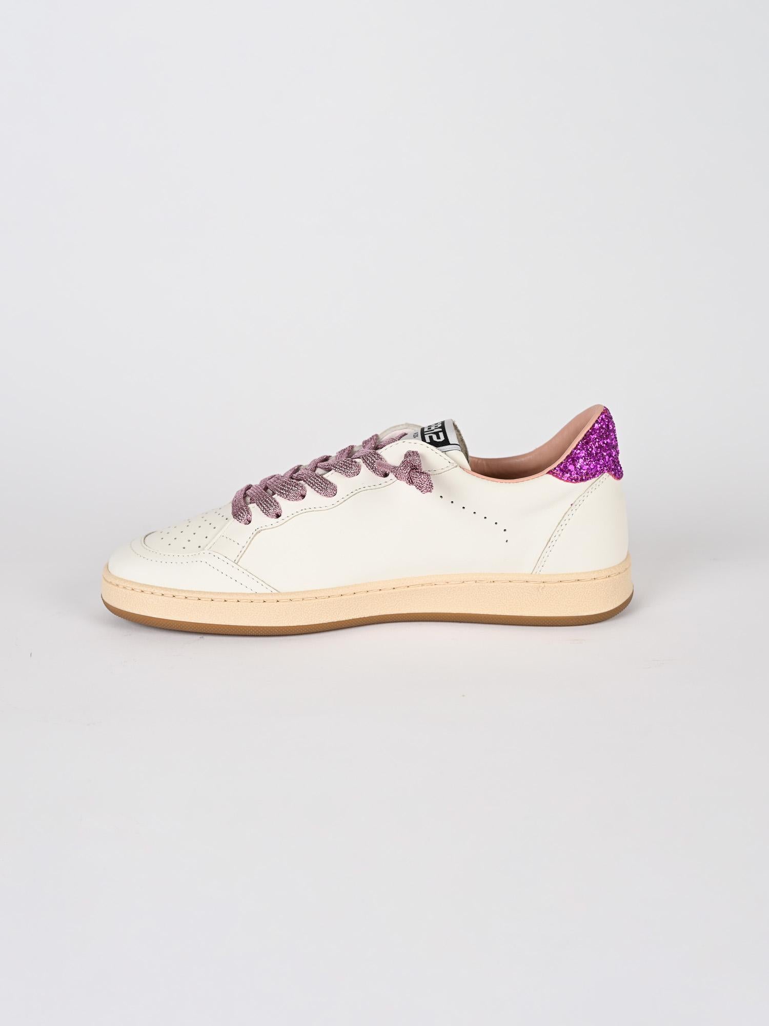 Sneakers donna JUNIOR PLAY glitter JRPLAY 121 BIANCO 2B12