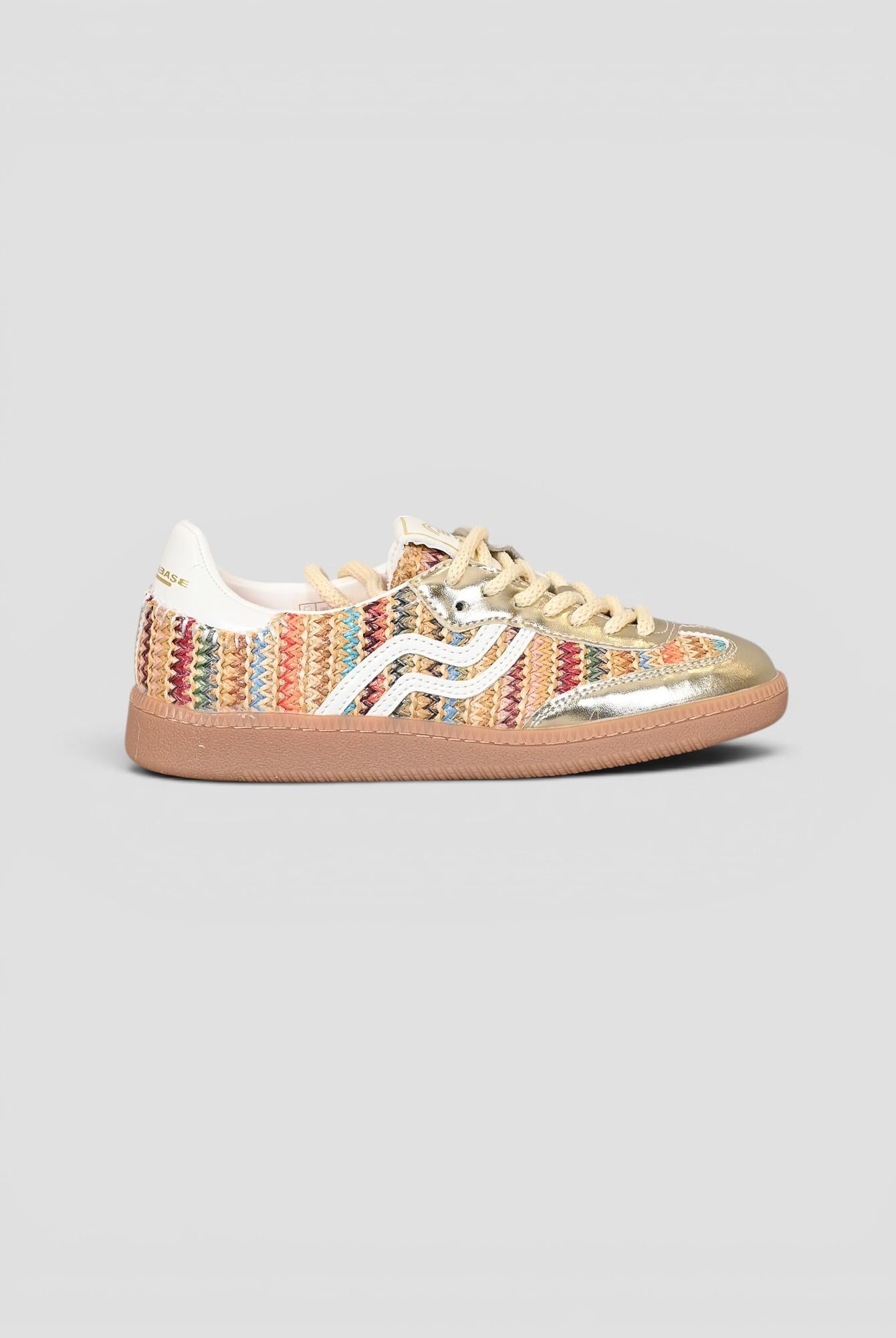 Sneakers raimbow 51563 031 raffia pelle 51563 031 PRIMABASE
