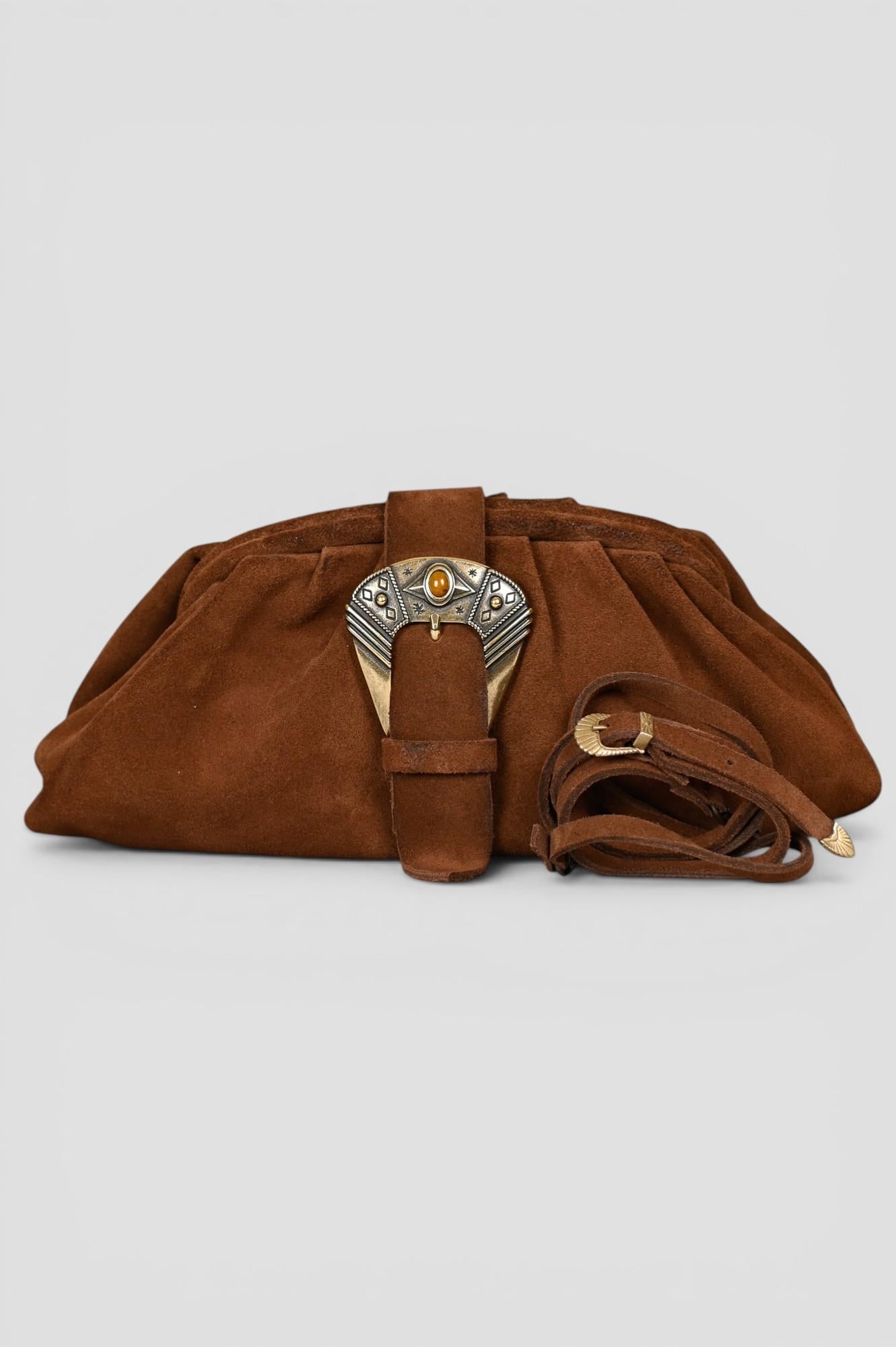 Clutch suede BRUCIATO artiginale CLUTCH SUEDE BRUCIATO ALBERTO LUTI