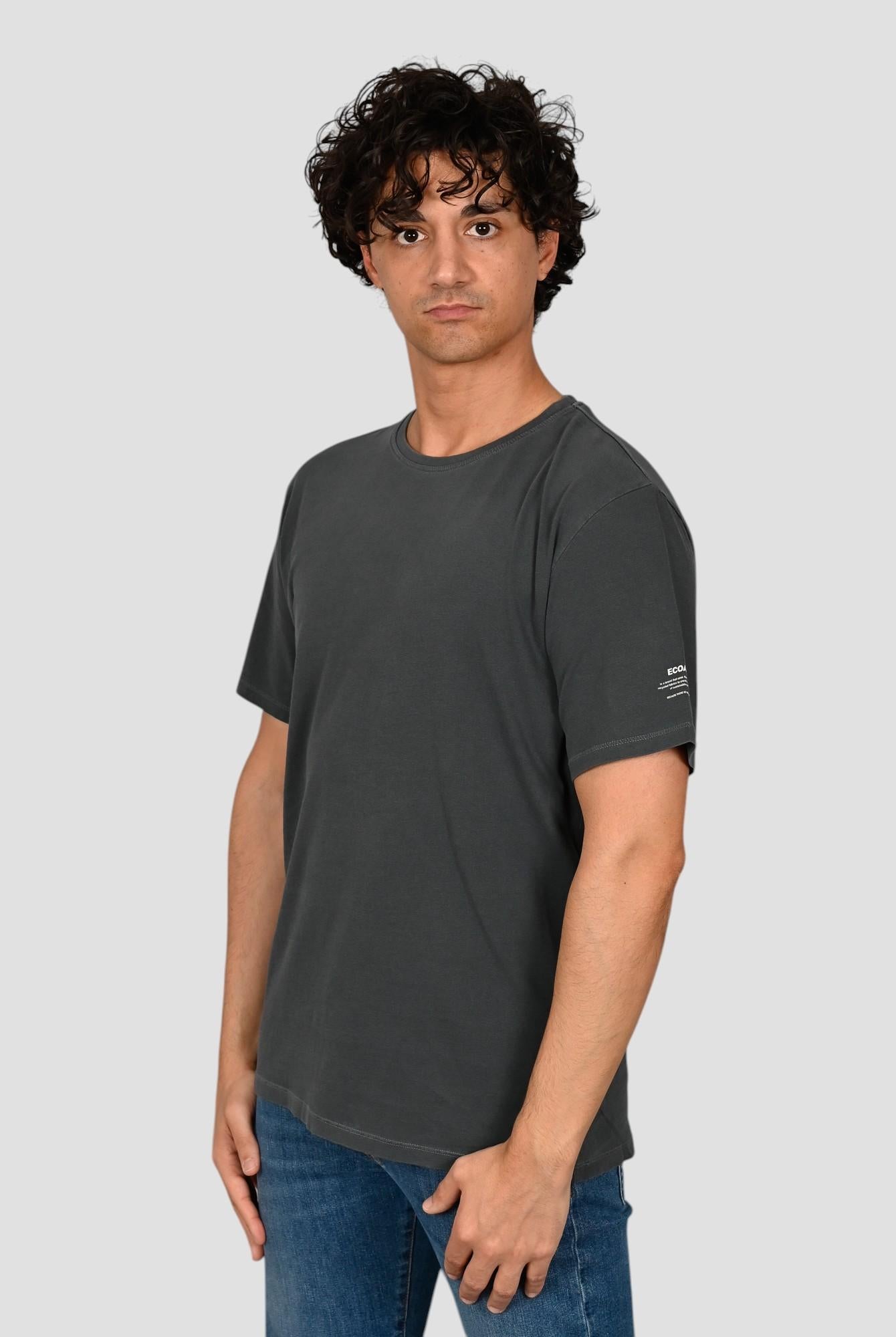 T-shirt sabbia MINALF STEEL print TS MINALF GREY ECOALF