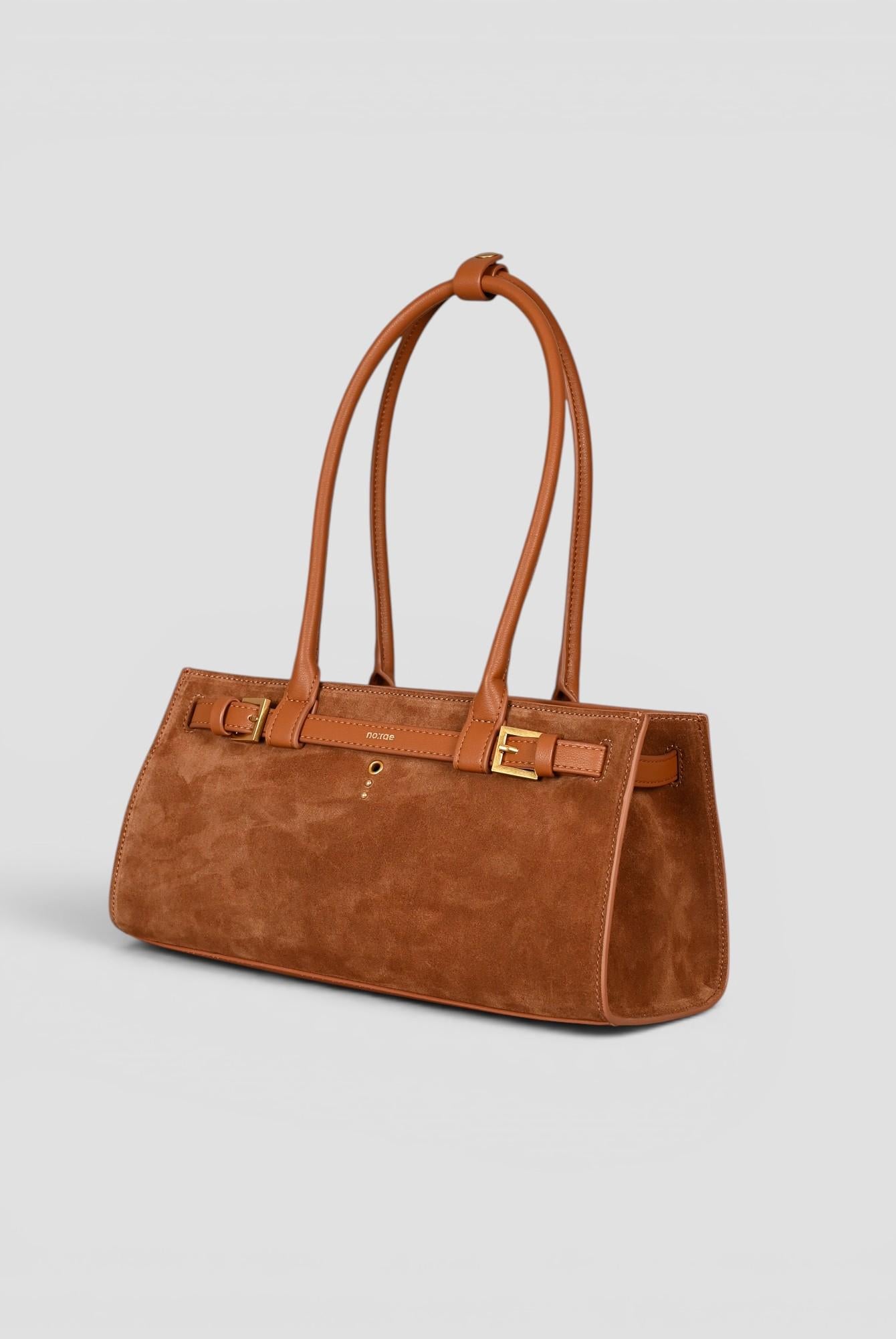 Baguette VALEGRO suede tobacco N61-DS-29 TOBACCO NO:RAE