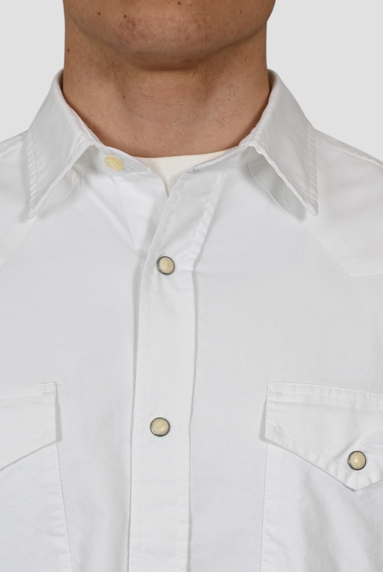 Shirt oxford white MARTIN MAN washed MARTIN MAN OXFORD WHITE ROY ROGER'S