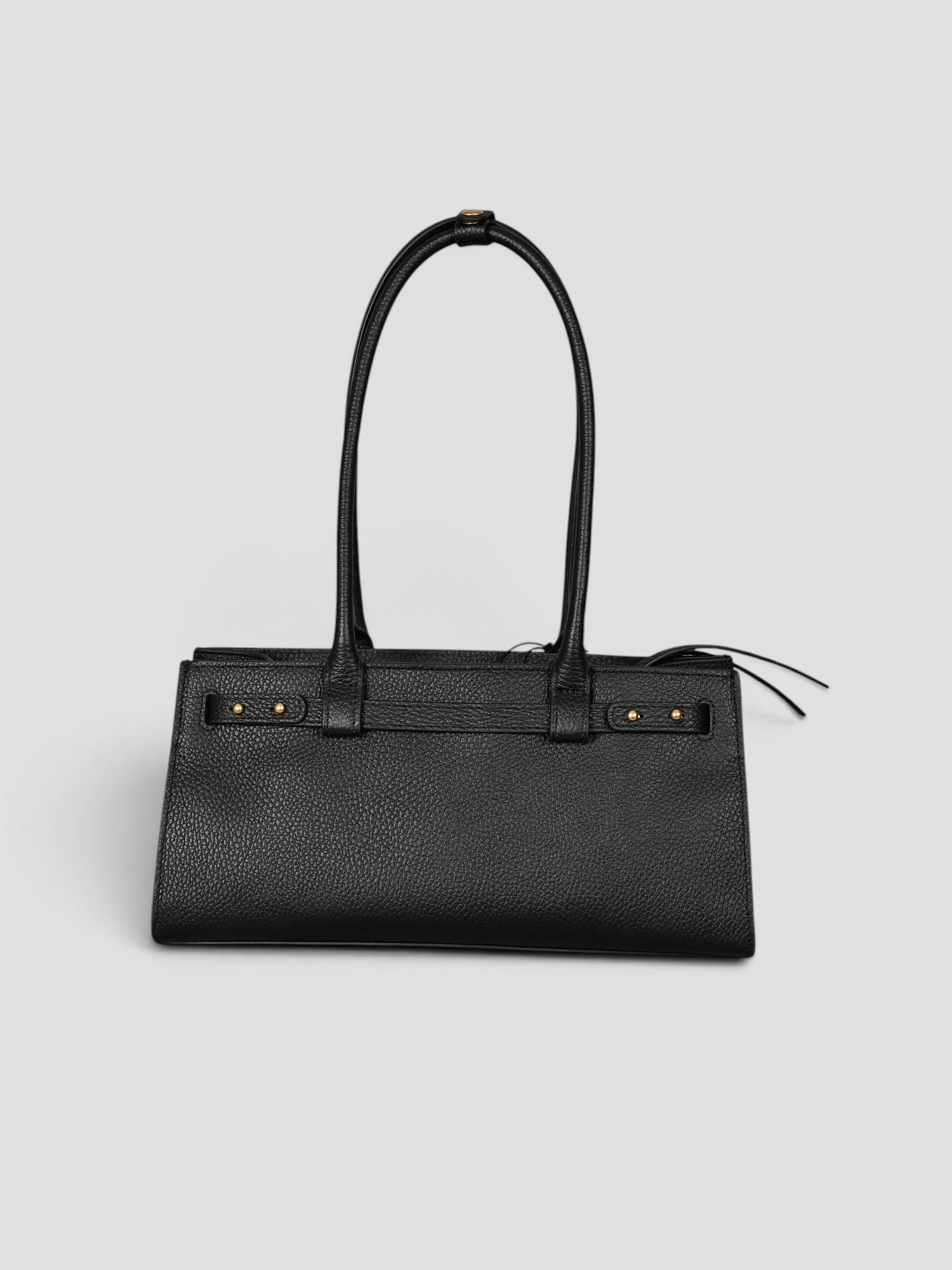Baguette VALEGRO LEATHER black N61-DS-29 BLACK NO:RAE