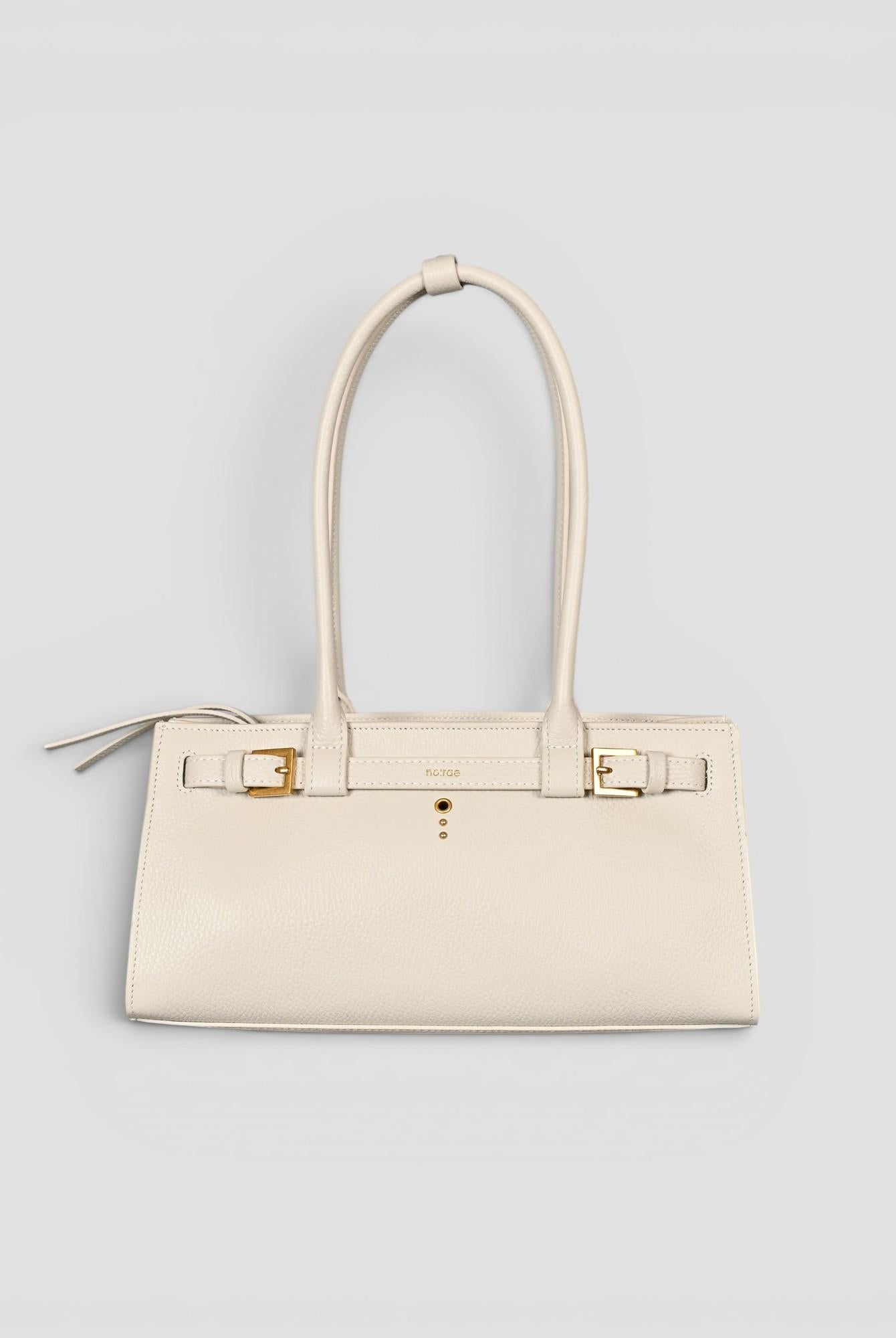 Baguette VALEGRO LEATHER ivory N61-DS-29 IVORY NO:RAE