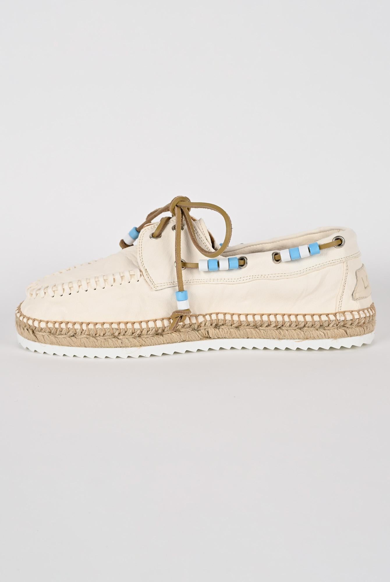 Mocassino bianco NAUTICO PARKER pelle lavata NAUTICO PARKER BIANCO LAGOA