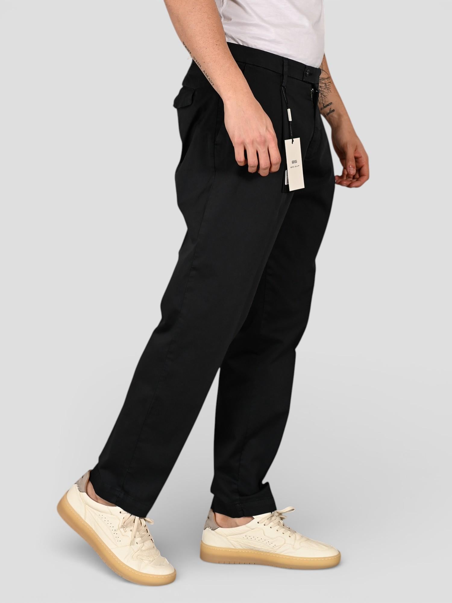 Pantalone blu navy STOCCOLMA 8135 pence STOCCOLMA 8135 BLU NAVY BRO-SHIP