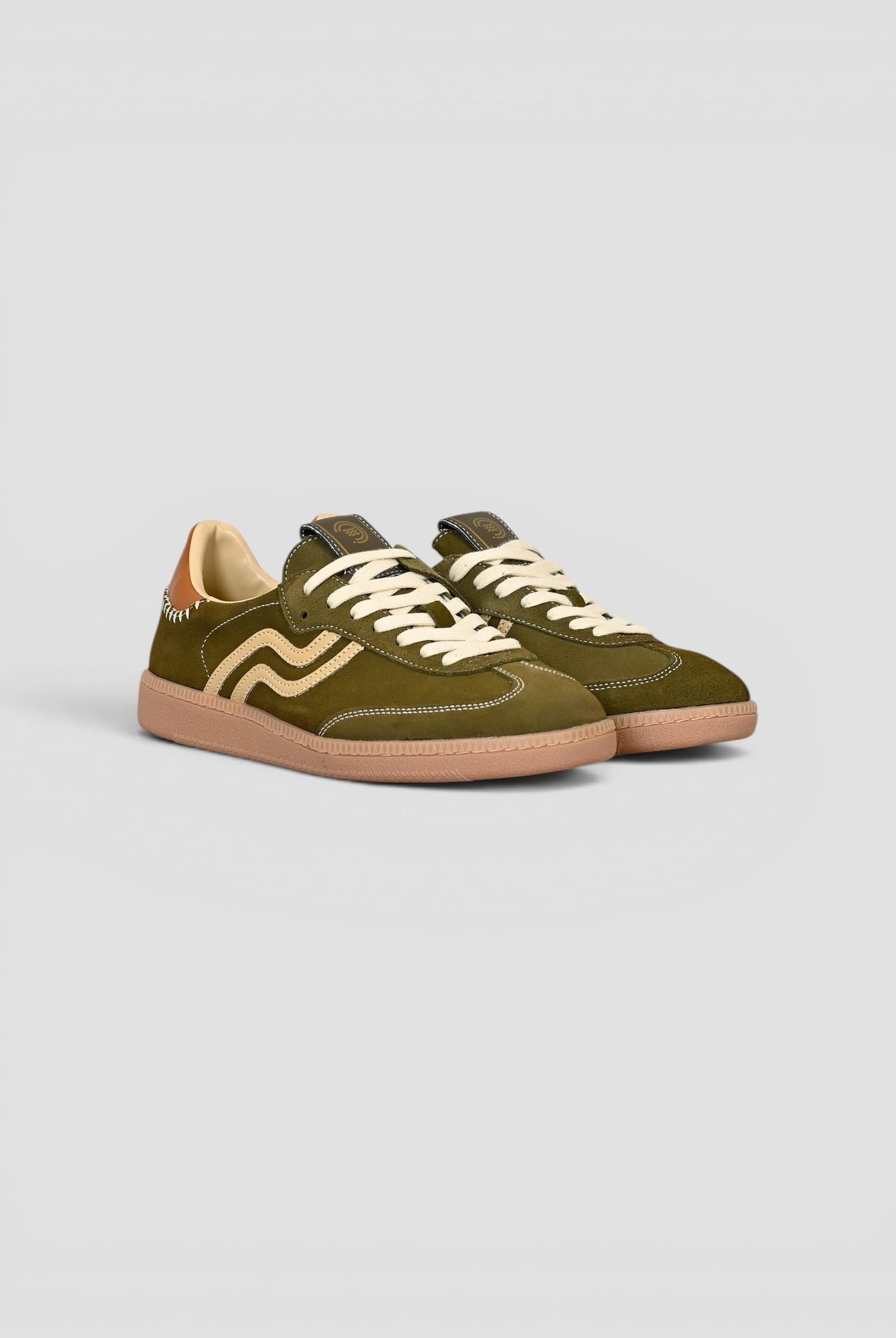 Sneakers suede 51461 010 verde bosco 51461 010 PRIMABASE