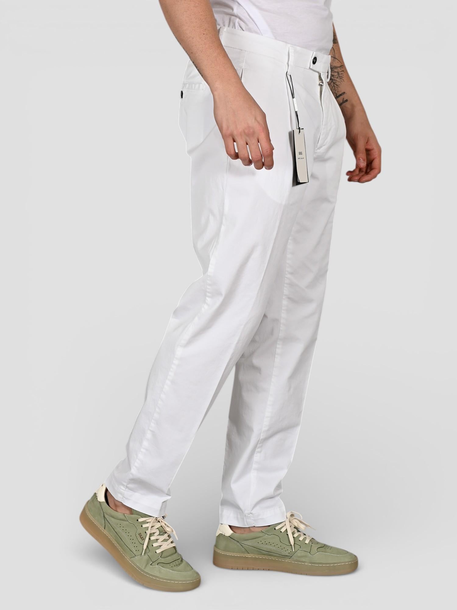 Pantalone bianco CHICAGO 8135 pence CHICAGO 8135 BIANCO BRO-SHIP