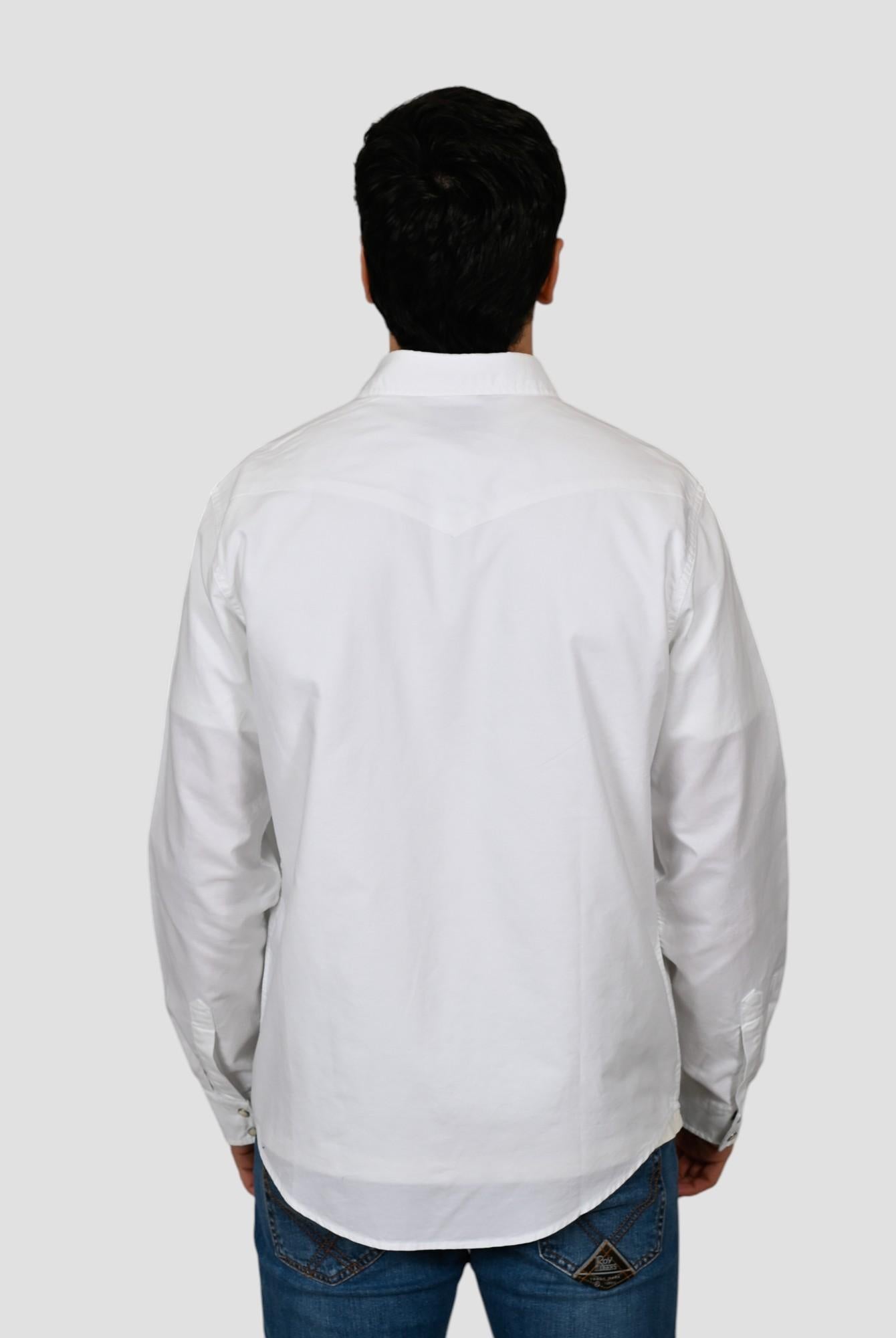 Shirt oxford white MARTIN MAN washed MARTIN MAN OXFORD WHITE ROY ROGER'S