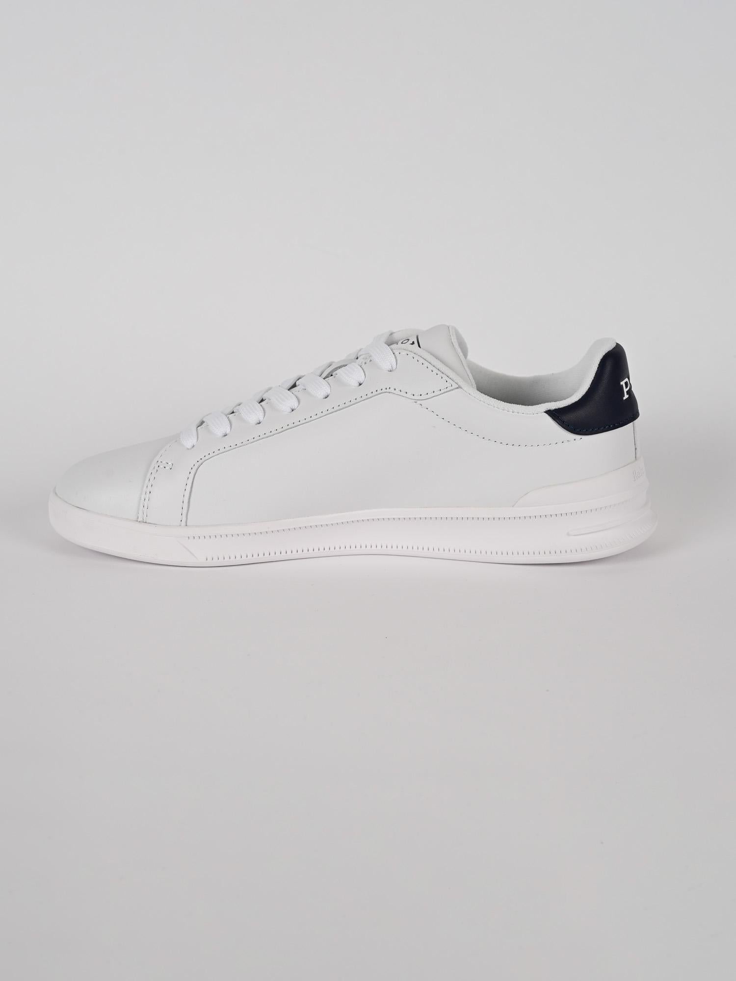 Sneaker heritage court white newport navy HRT CT II-SK-ATH WHITE NAVY POLO RALPH LAUREN