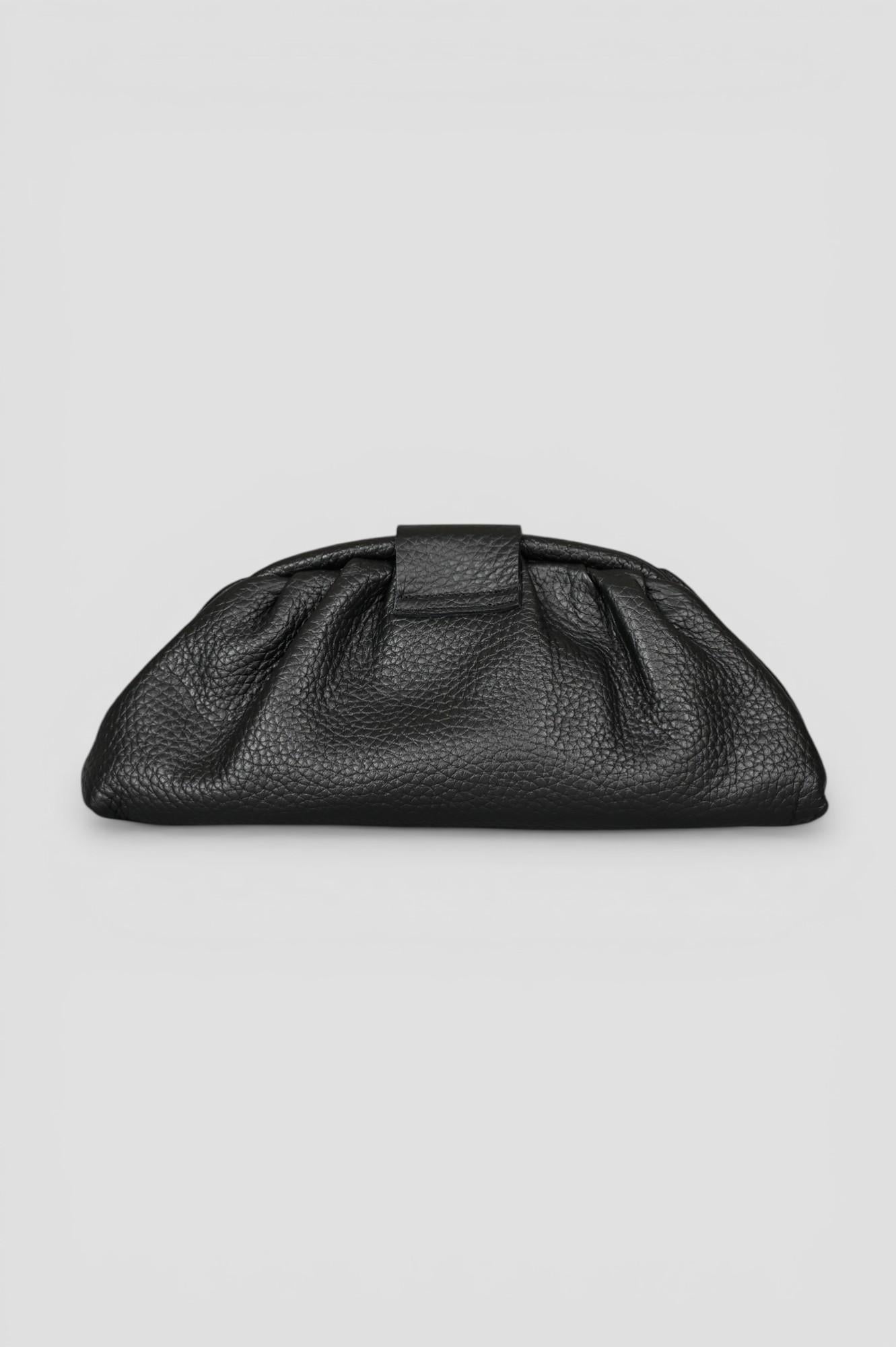 Clutch morbidone MORO pelle martellata CLUTCH MORBIDONE MORO ALBERTO LUTI