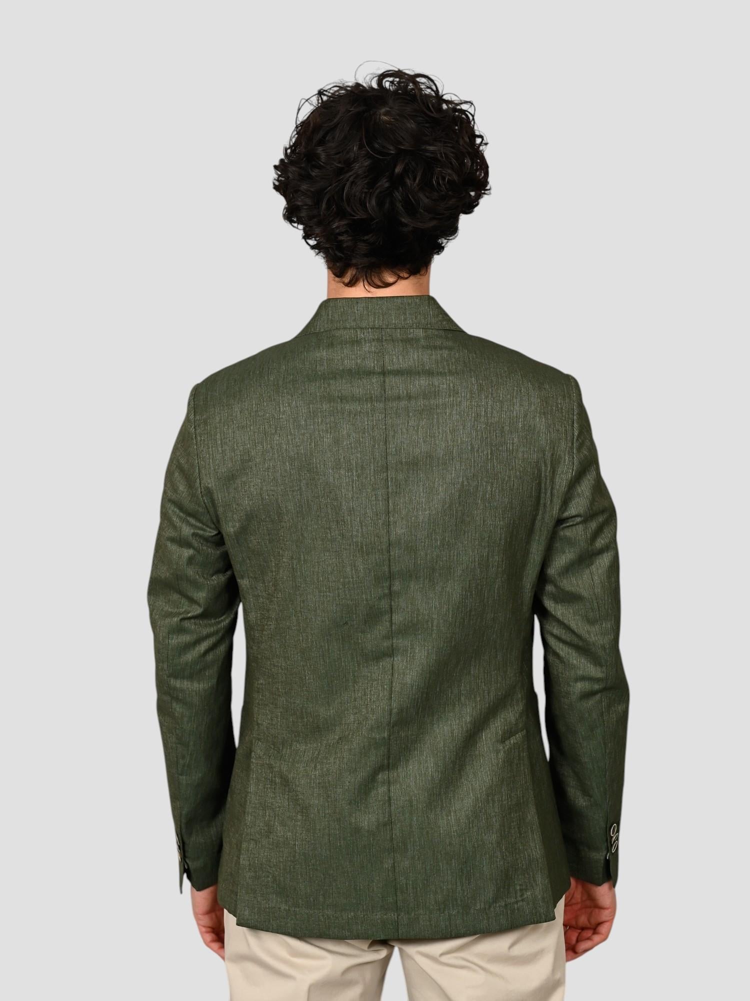 Blazer doppiopetto G22 BOA verde fiammato G22 BOA VERDE RPL