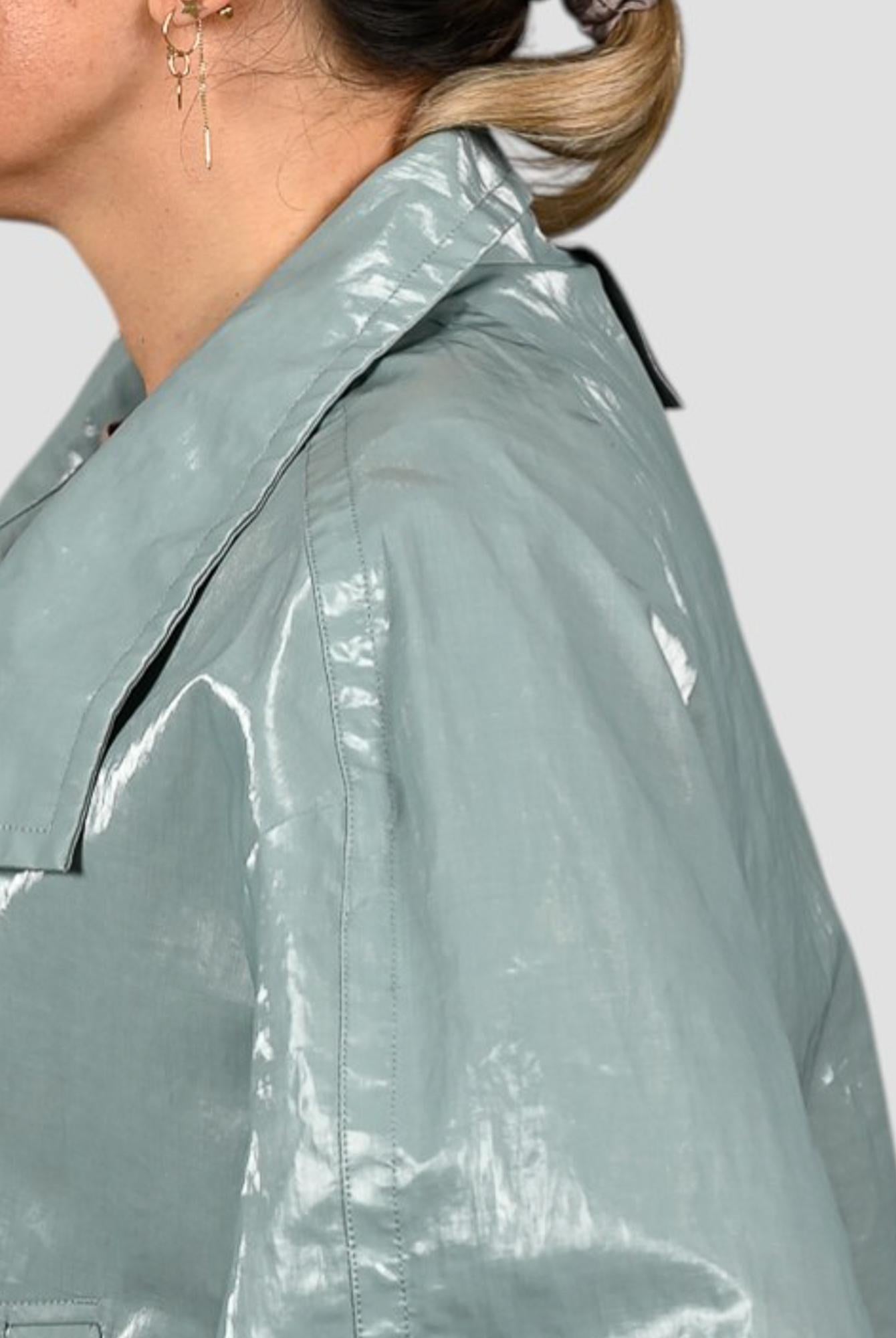 Giacca spalmata ELINA verde laguna ELINA VERDE LAGUNA DUNO