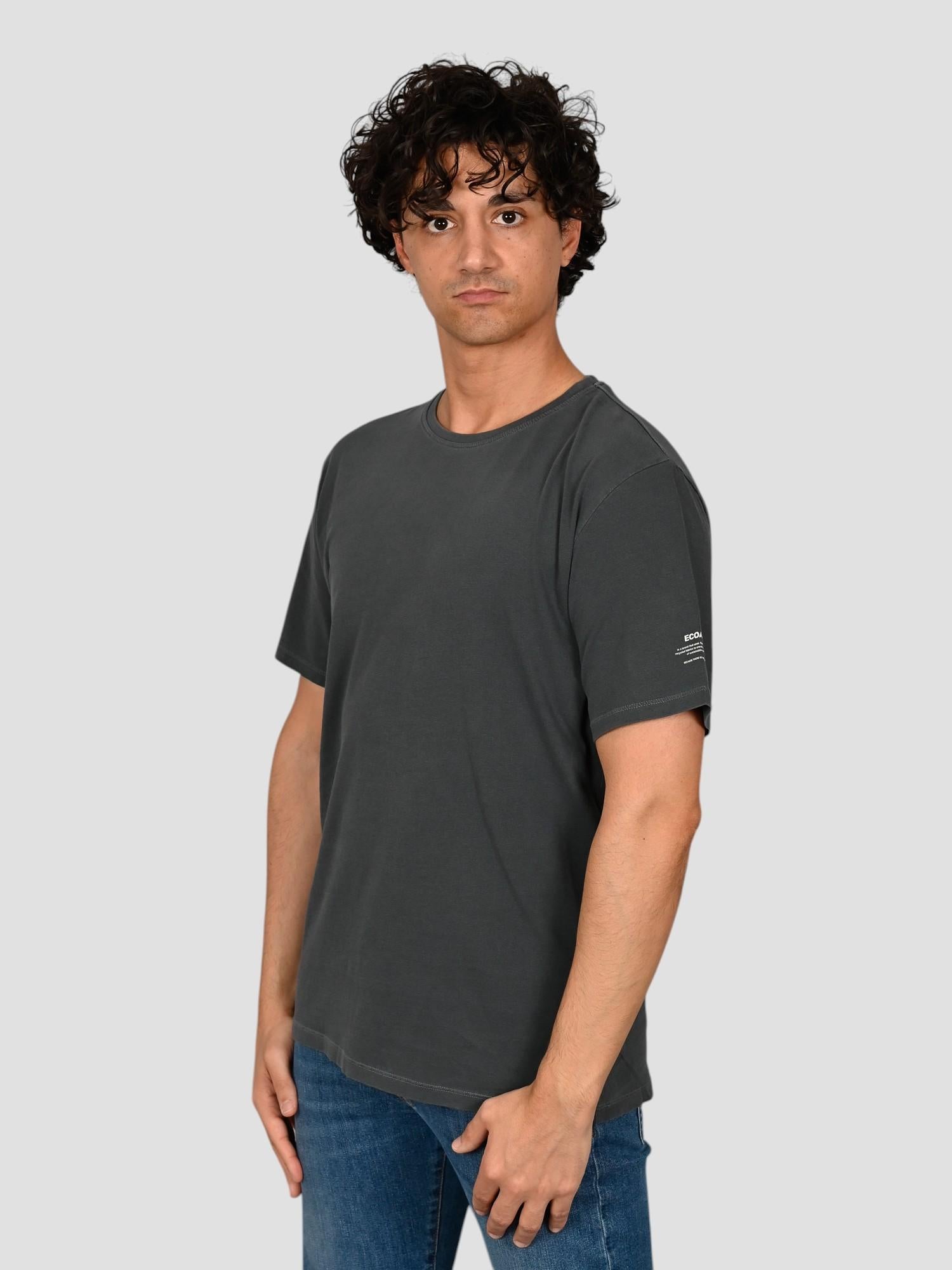 T-shirt sabbia MINALF STEEL print TS MINALF GREY ECOALF