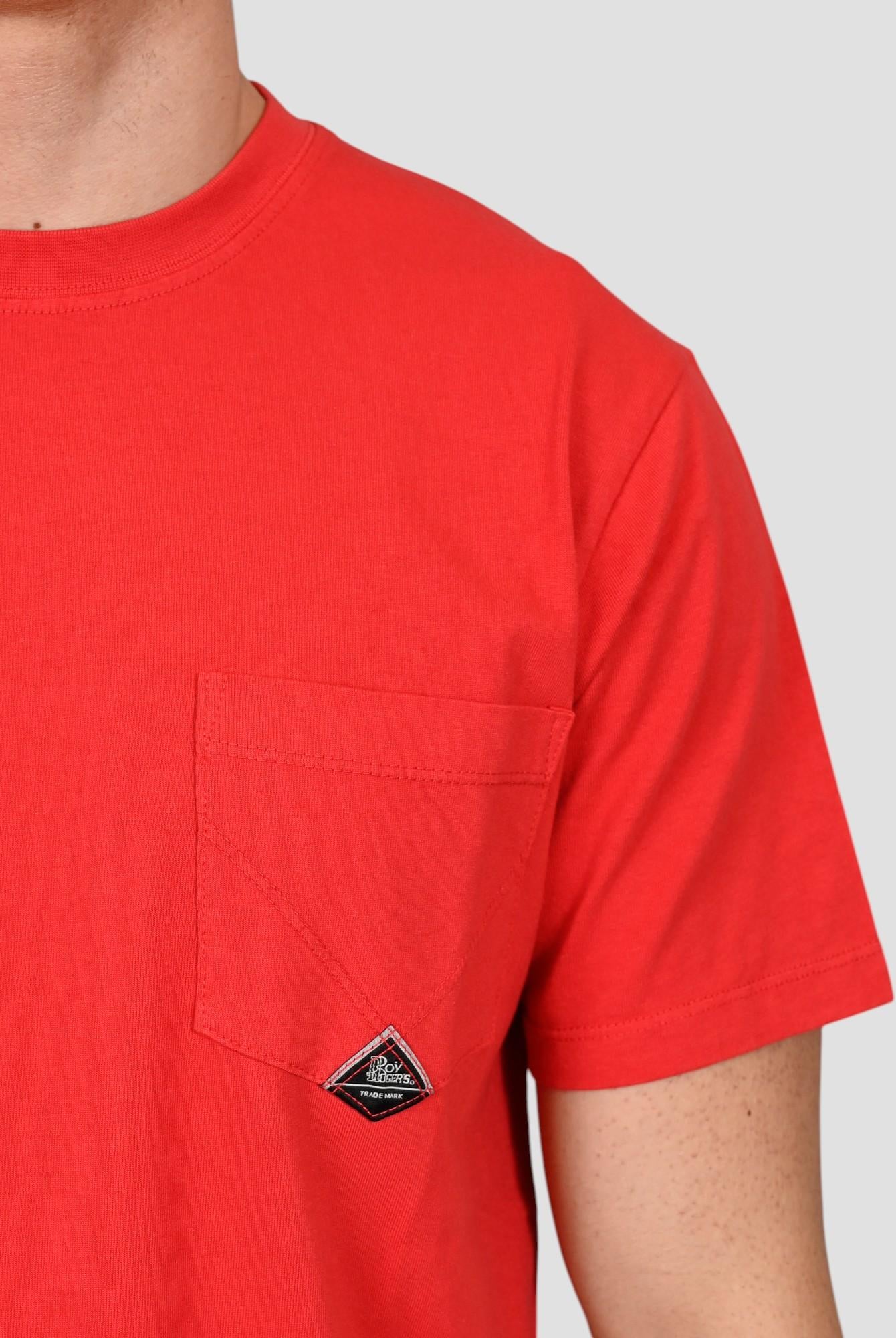 T-shirt coral POCKET MAN POCKET MAN CORAL ROY ROGER'S