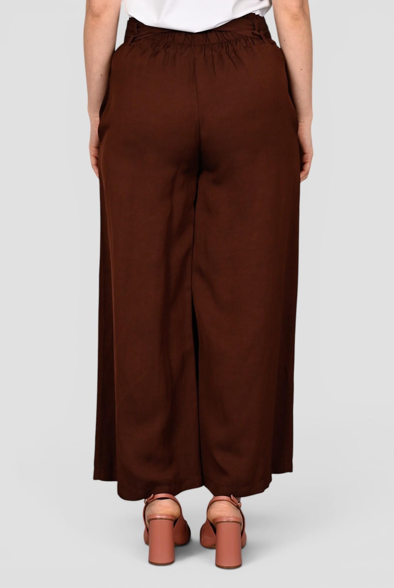 Pantalone palazzo AN559 marrone bruciato AN559 BRUCIATO ANITIE'