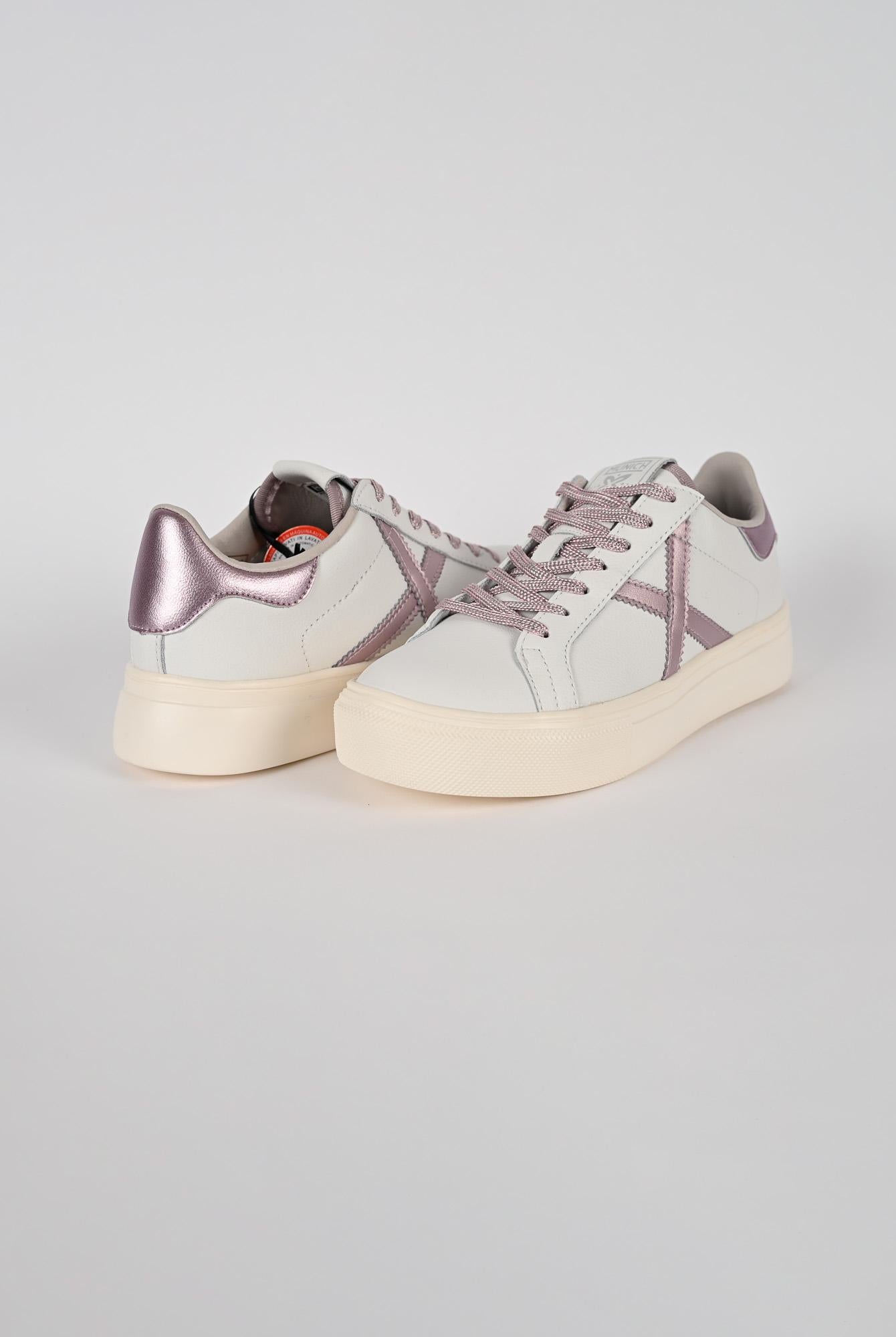 Sneakers bianca RETE SKY lilla RETE SKY 76 BLANCO MUNICH