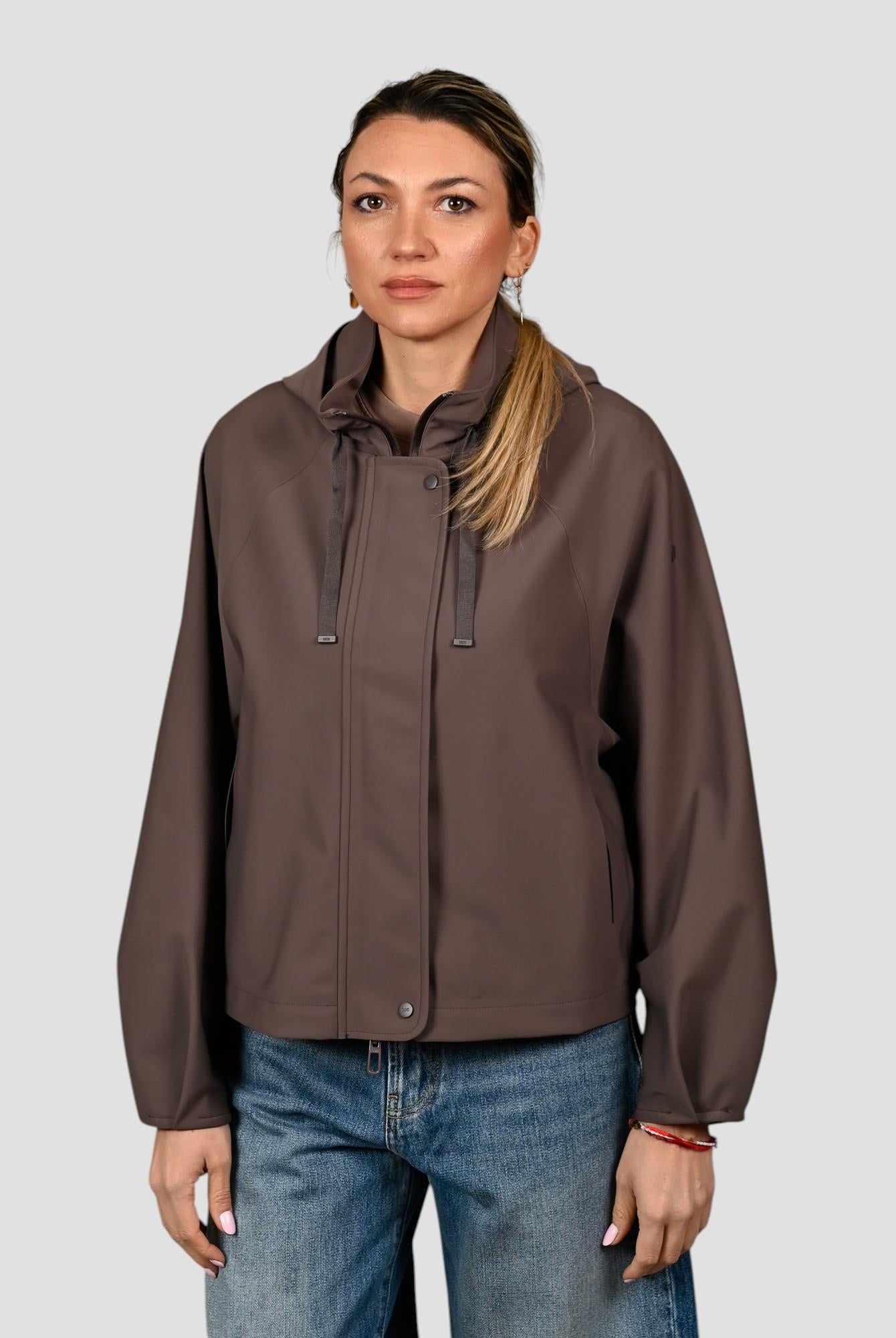 Giacca corta CLOVE marrone caffè CLOVE MARRONE CAFFE DUNO