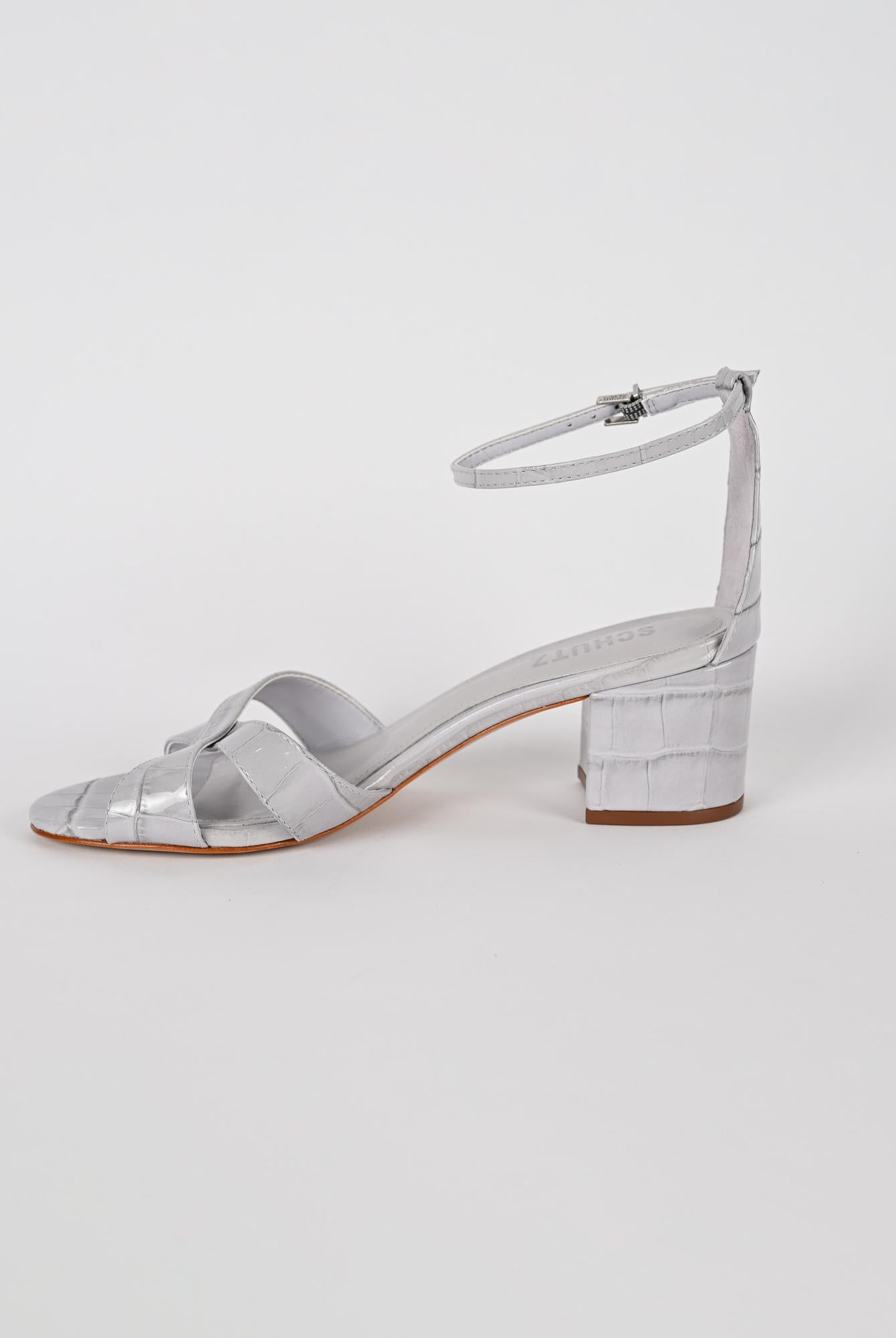 Slingback donna grey in pelle S200010837 GREY SCHUTZ