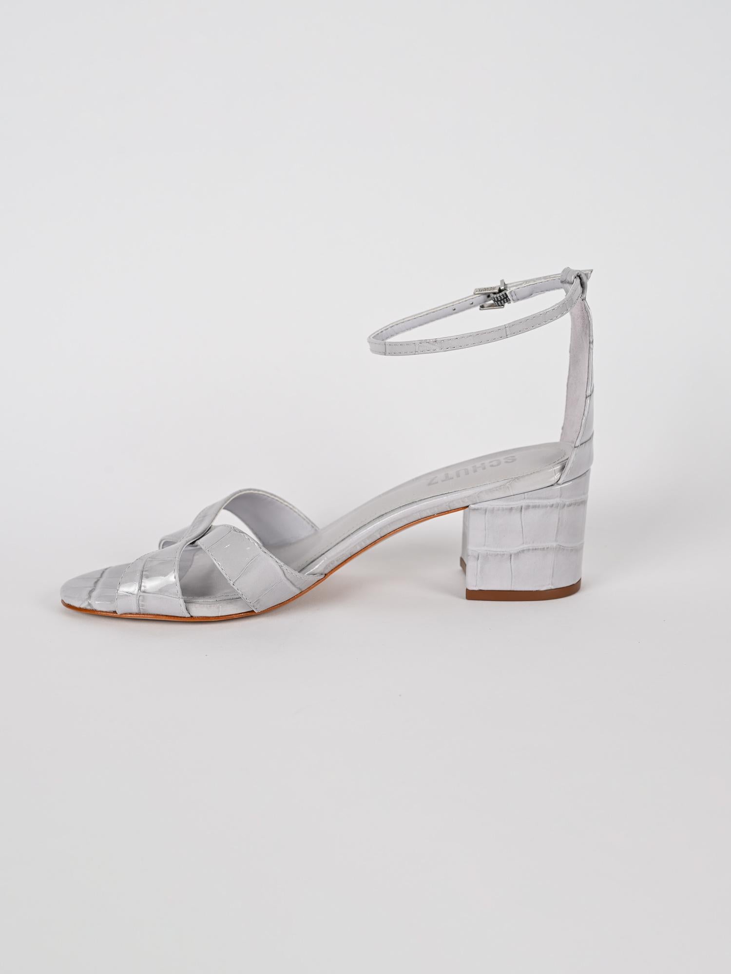 Slingback donna grey in pelle S200010837 GREY SCHUTZ