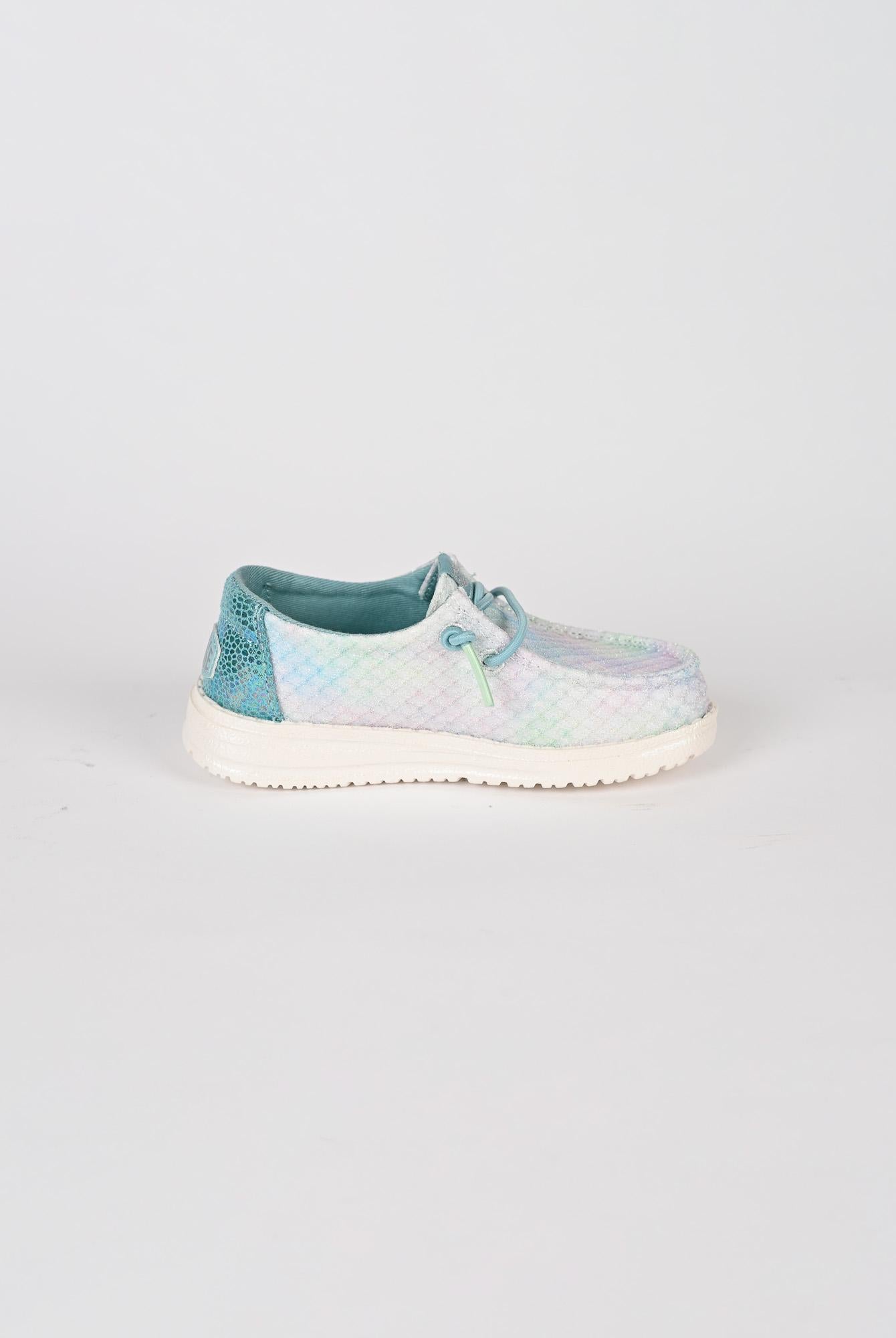 Slip-on baby WENDY MERMAID reef blue WENDY MERMAID REEF BLUE HEY DUDE