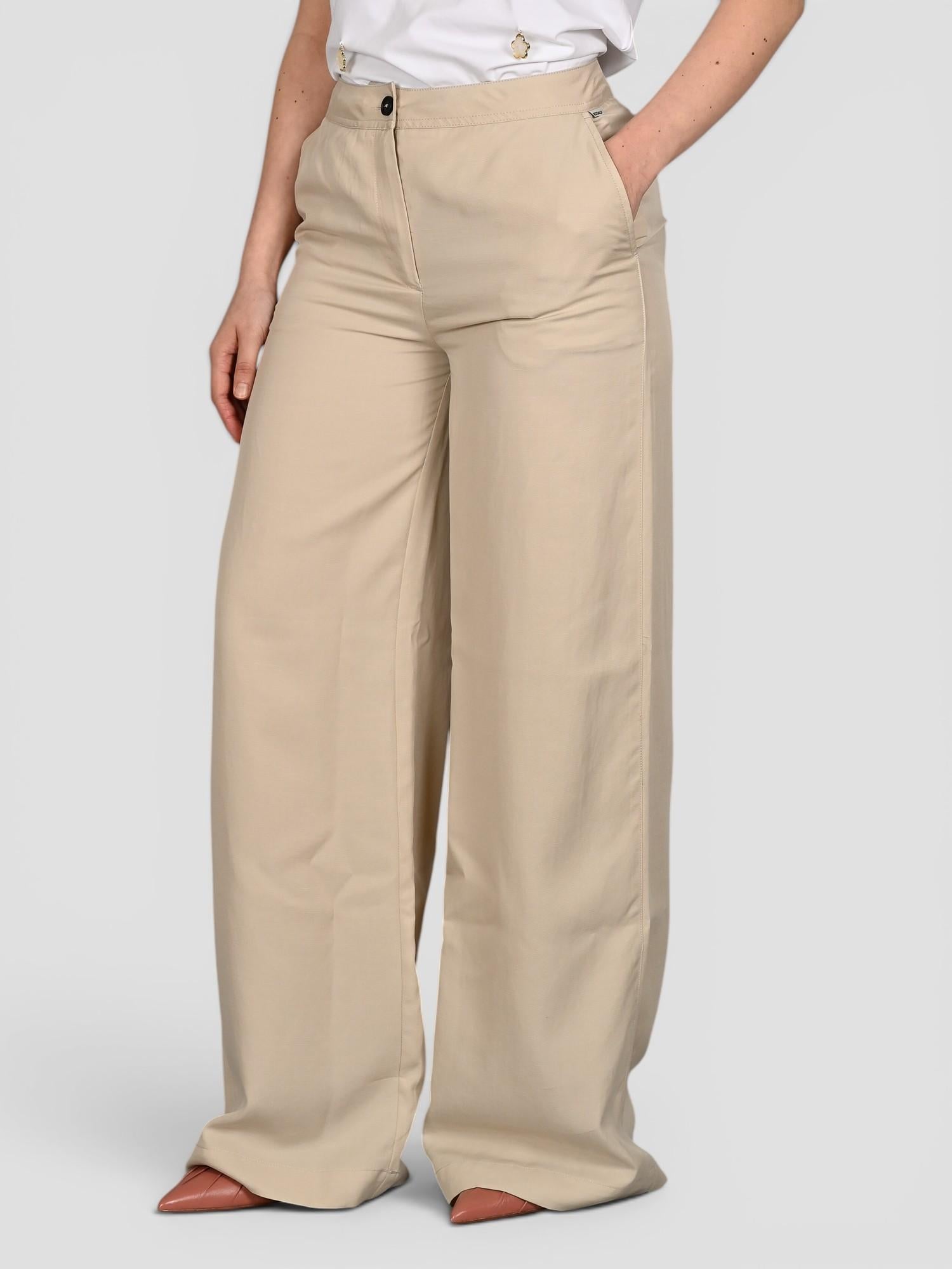 Pantalone tencell SABINEALF PANNACOTTA leggero SABINEALF PANTS 223 PANNACOTTA ECOALF