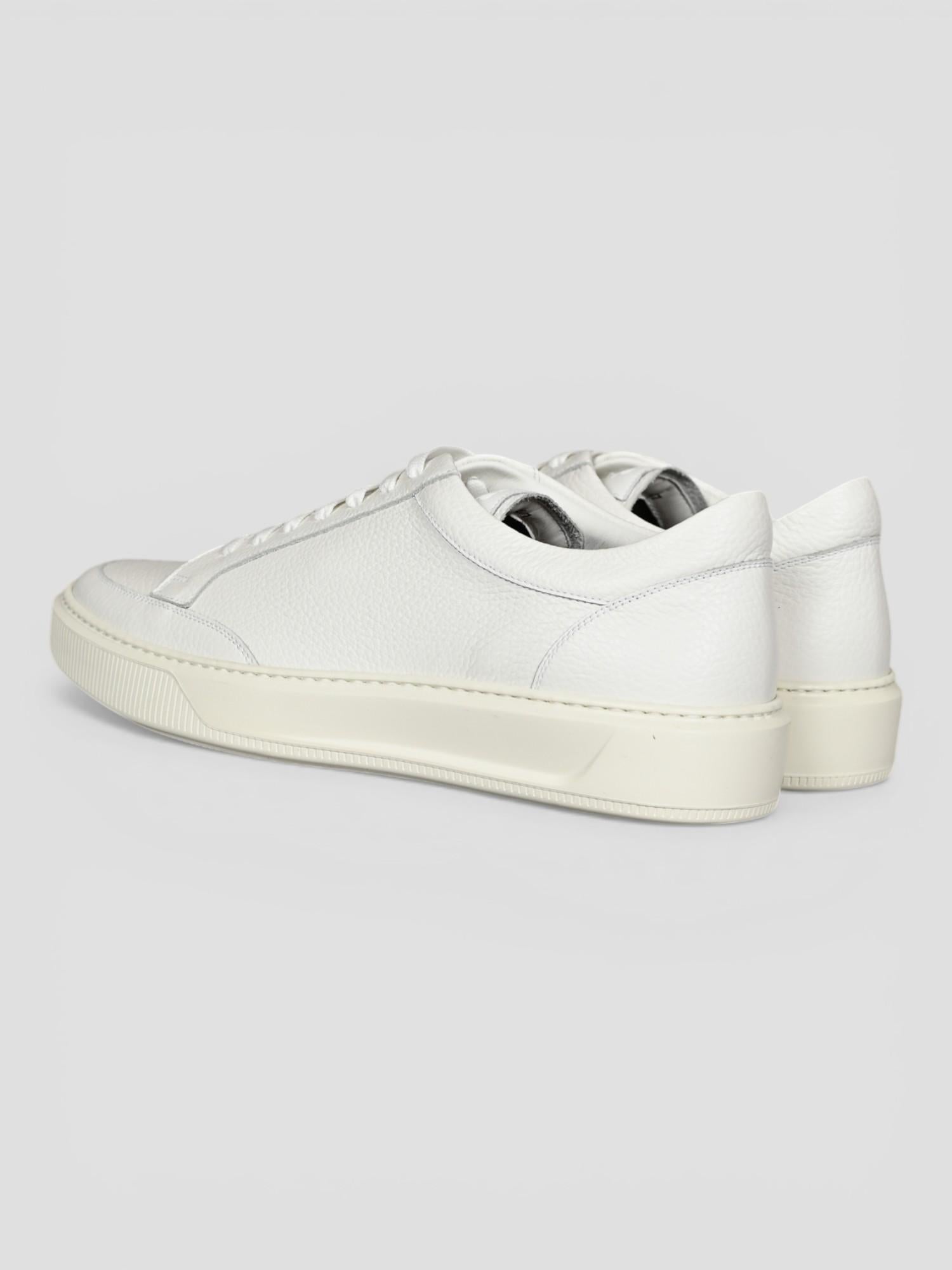 Sneakers bianca 643LD bottalato 643LD WHITE ROSSI