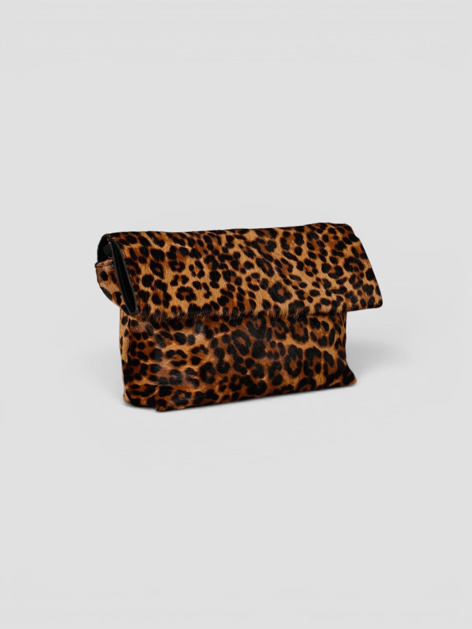 Maxi pochette maculata cavallino con tracolla MAXY MACULATA ALBERTO LUTI