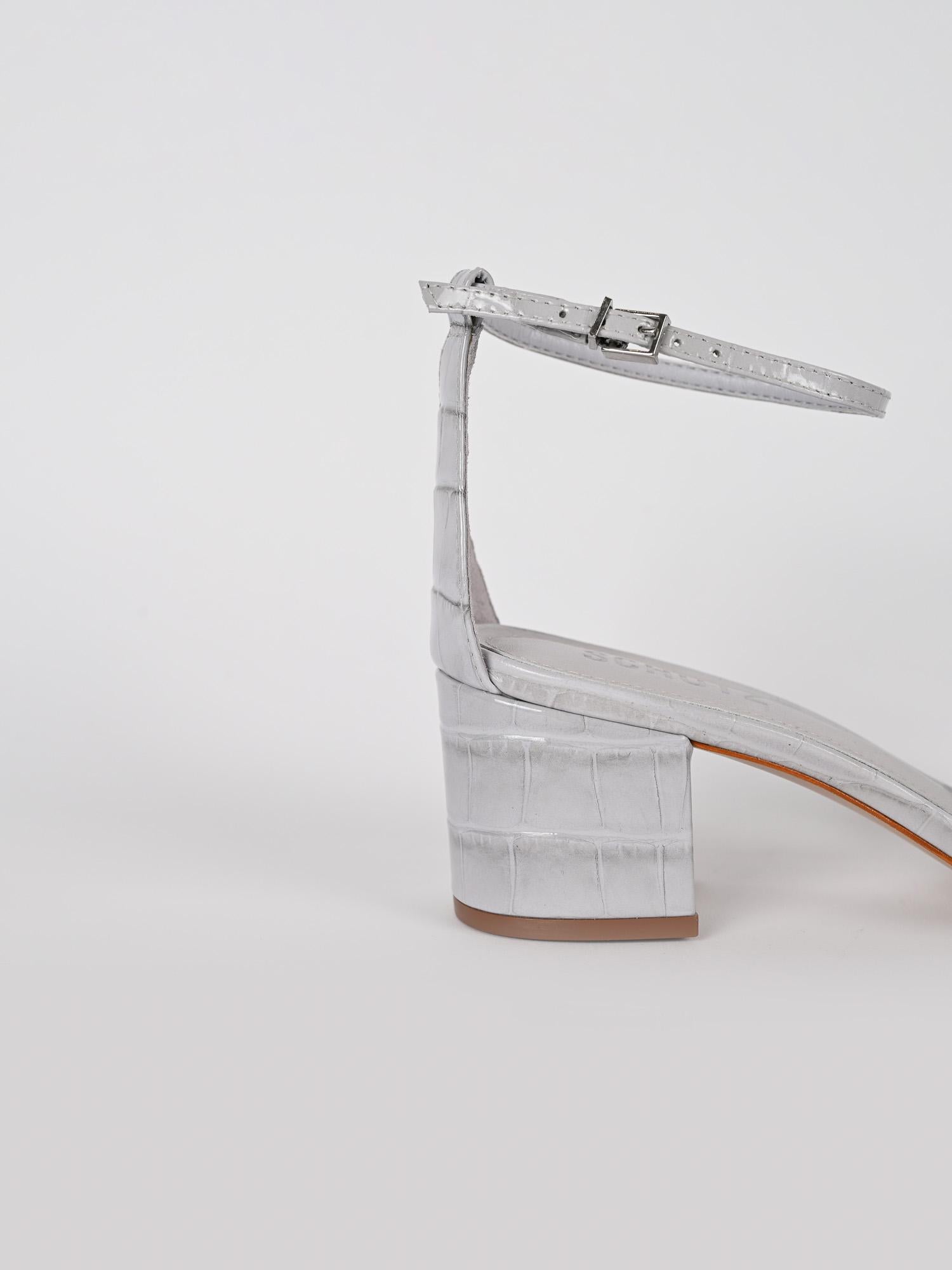 Slingback donna grey in pelle S200010837 GREY SCHUTZ