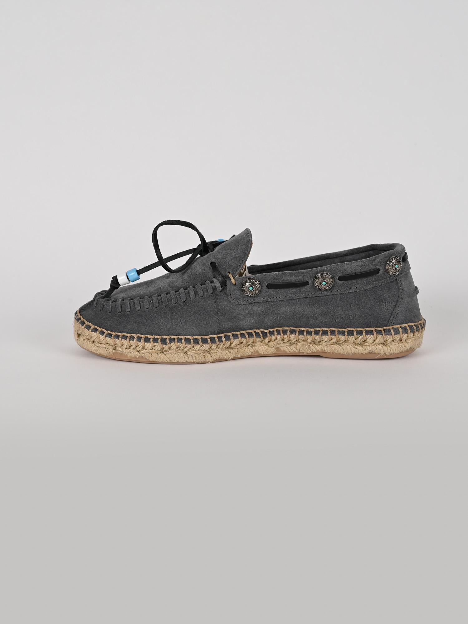 Mocassino donna LOAFER suede smog LOAFER 079 SMOG LAGOA