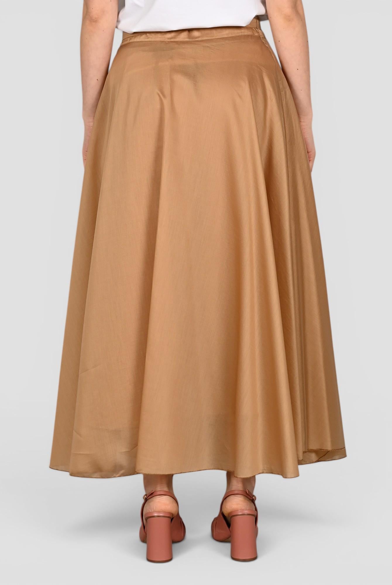 Gonna ocra ANN505026 con cintura ANN505026 OCRA ANITIE'