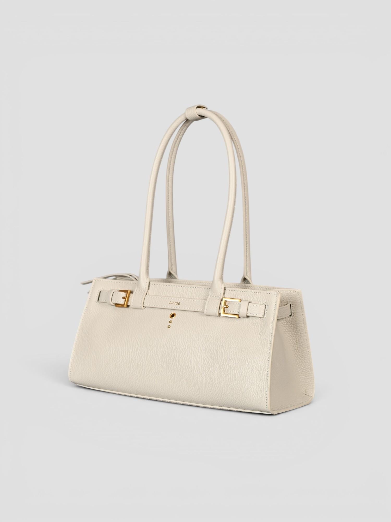 Baguette VALEGRO LEATHER ivory N61-DS-29 IVORY NO:RAE