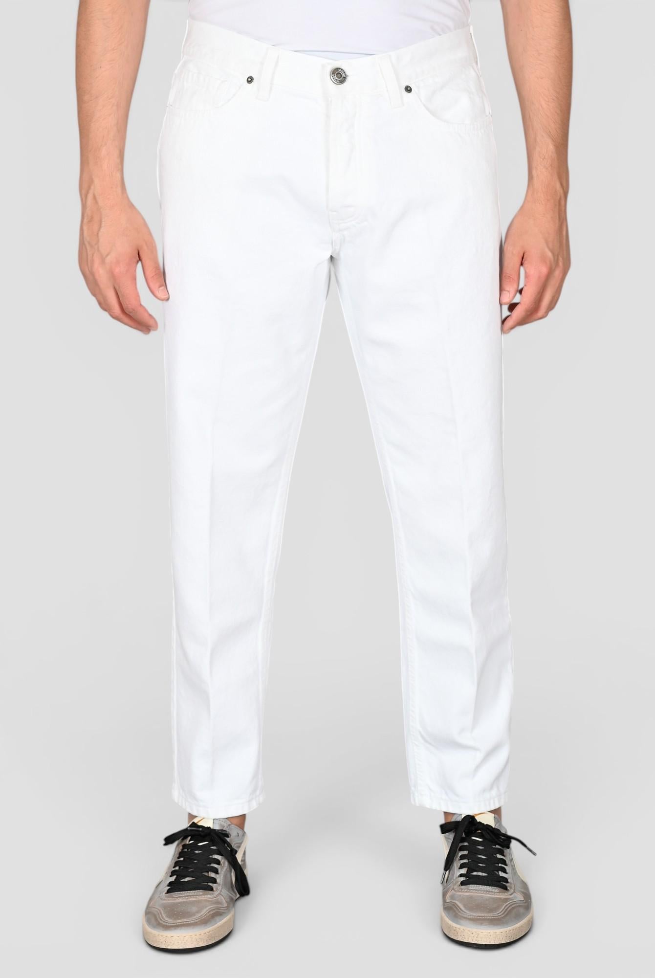 Denim bianco CIROT 165 carrot fit CIROT165 BIANCO VANDOM