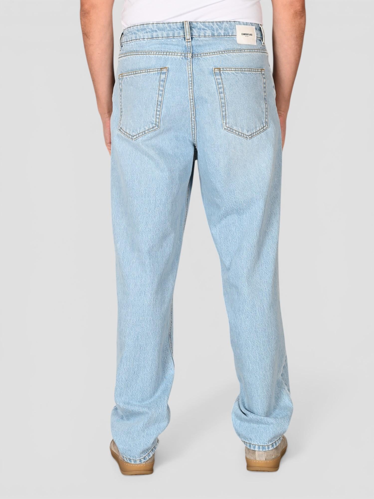 Denim light wash BRIAN C094 vintage cotton BRIAN C094 CAMOUFLAGE AR AND J.