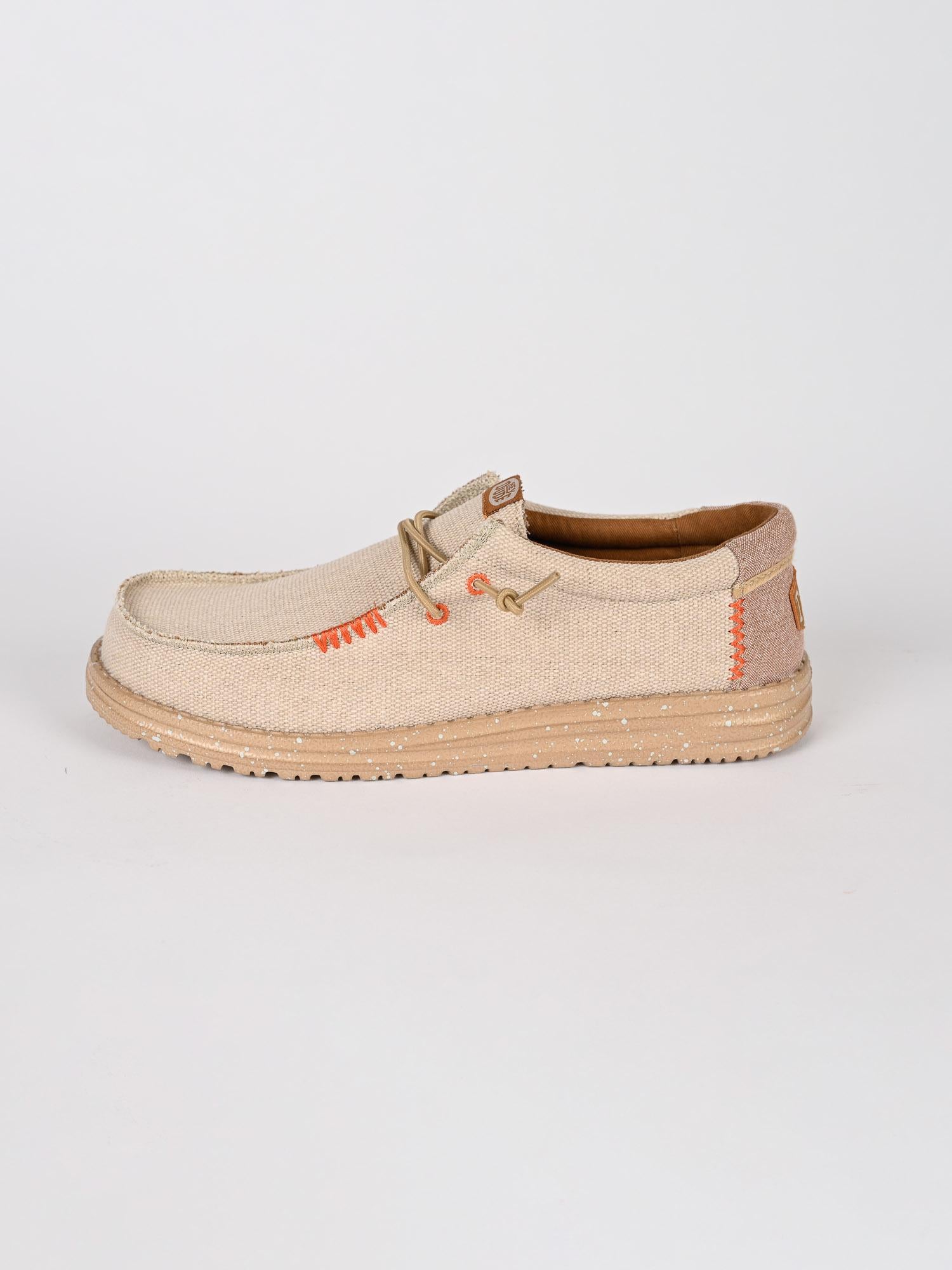 Scarpe leggere WALLY COASTLINE jute WALLY COASTLINE JUTE SILVER HEY DUDE