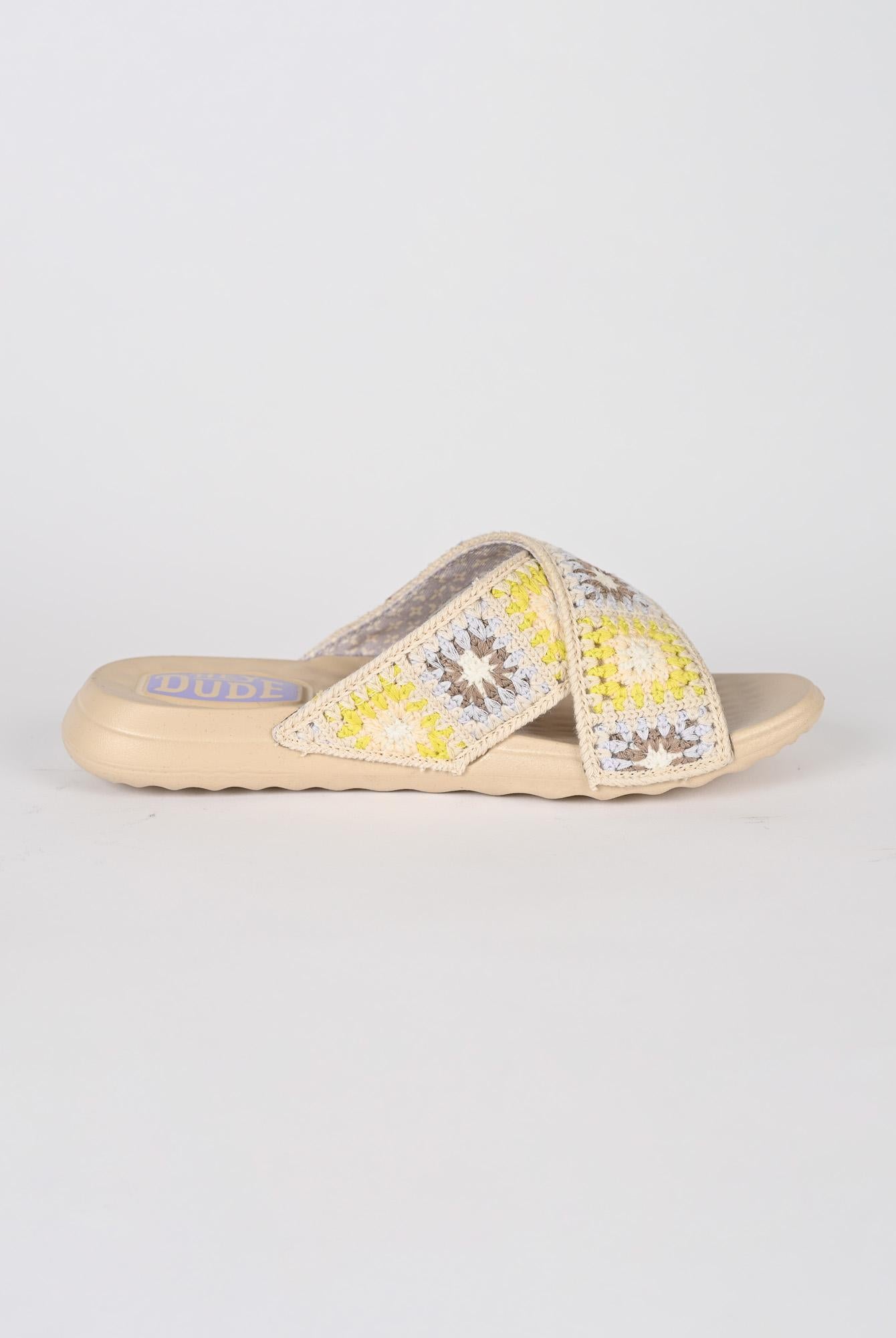 Ciabatta crochet CHRISTI SLIDE cottage CHRISTI SLIDE 43205-ONK HEY DUDE