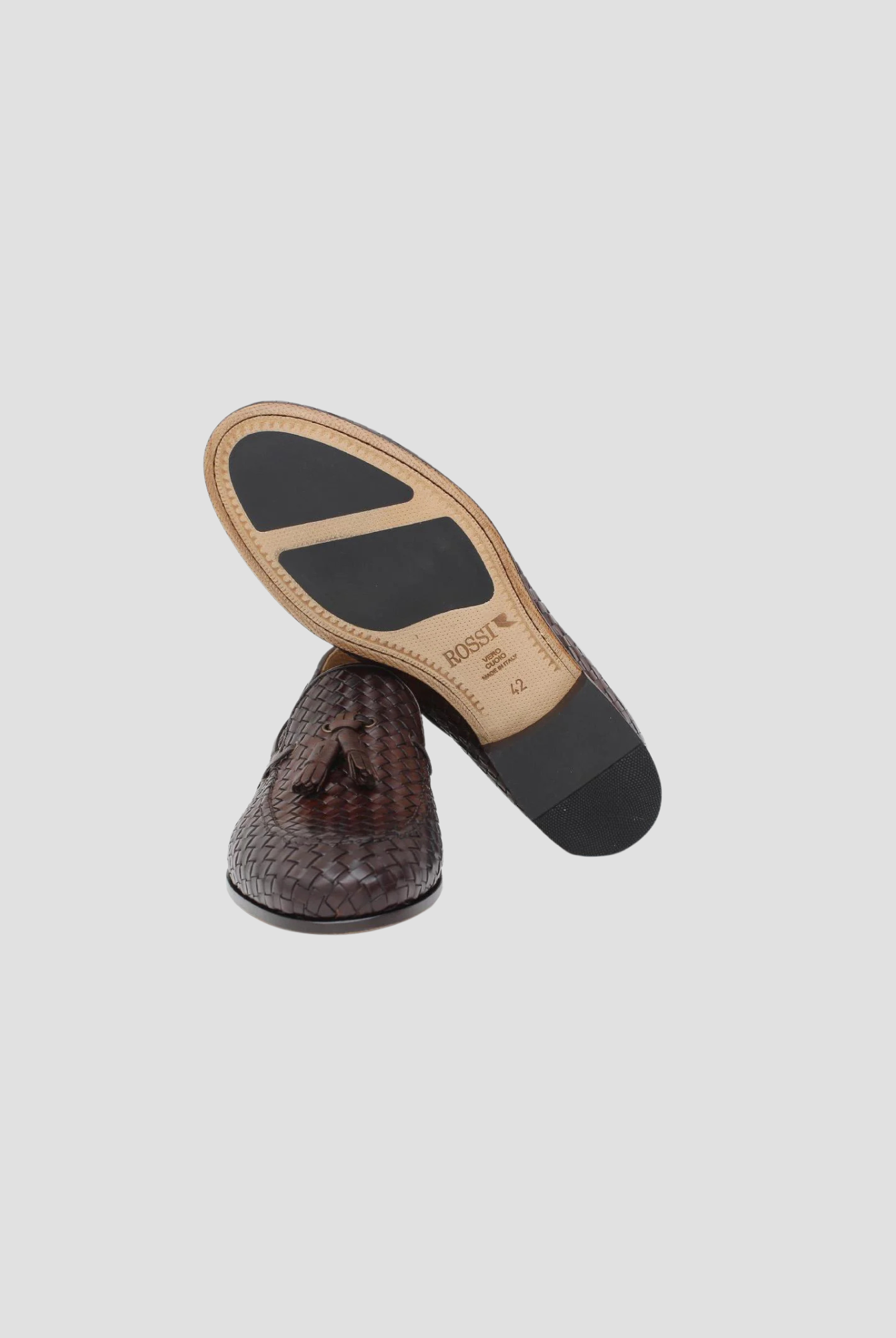 Mocassino canestrino VITELLINO CRUST castagna 265 CRUST CASTAGNA ROSSI