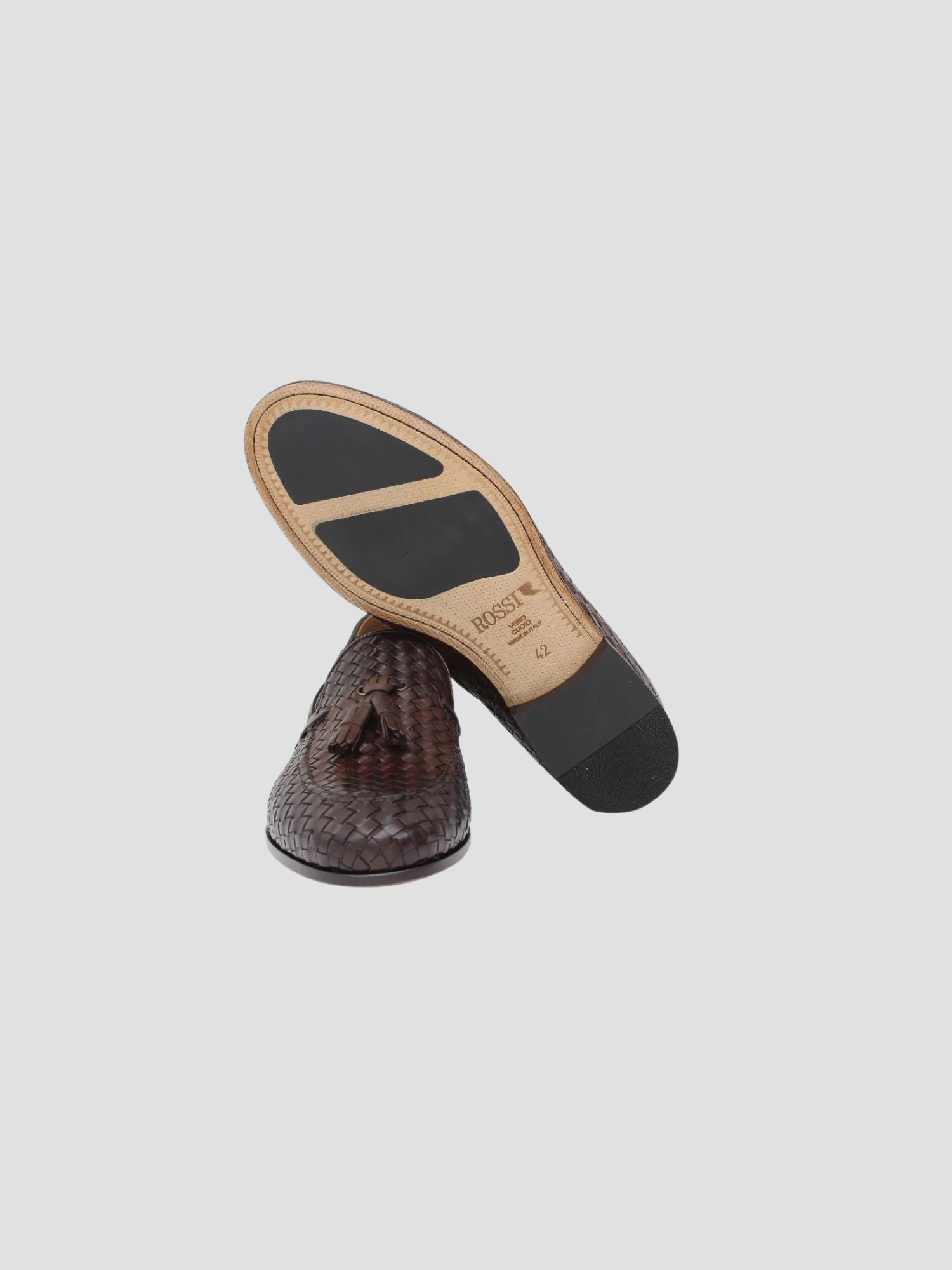 Mocassino canestrino VITELLINO CRUST castagna 265 CRUST CASTAGNA ROSSI